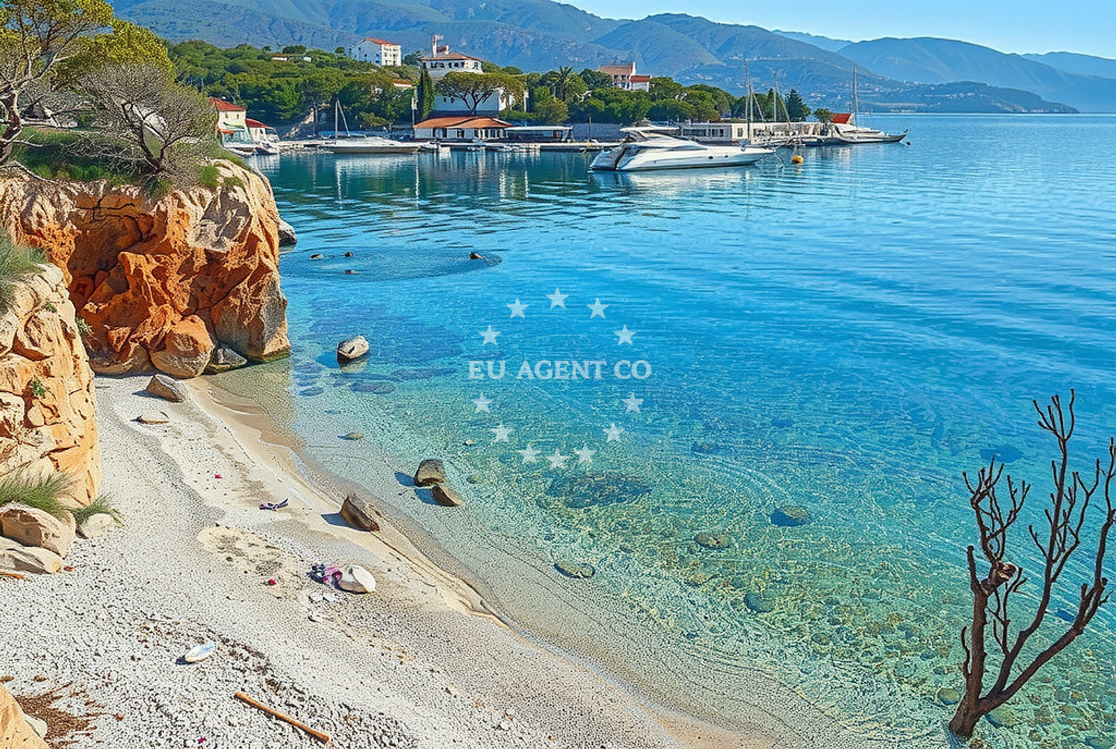 Mitan Marina in Novi Vinodolski, Croatia