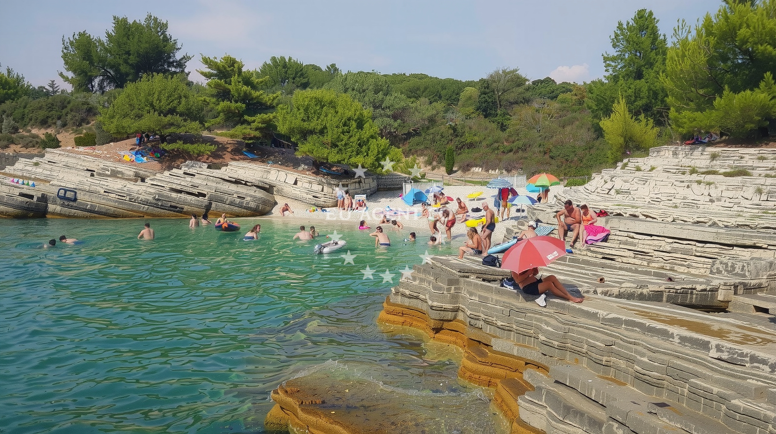 Additional view of Jetty buoy field in Jetty in Premantura, Istria and Kvarner, Croatia photo 6