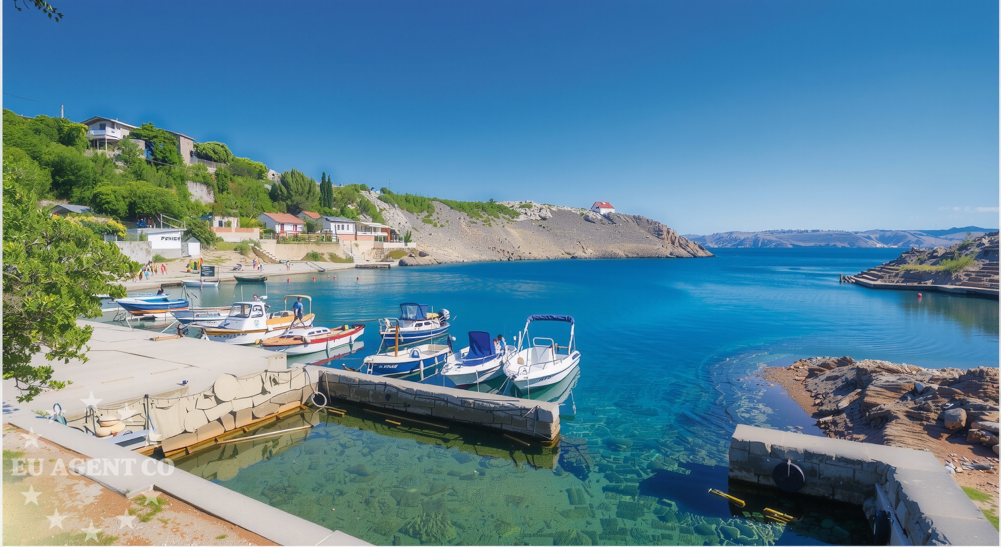 Additional view of Jetty buoy field in Jetty in Prizna, Istria and Kvarner, Croatia photo 5