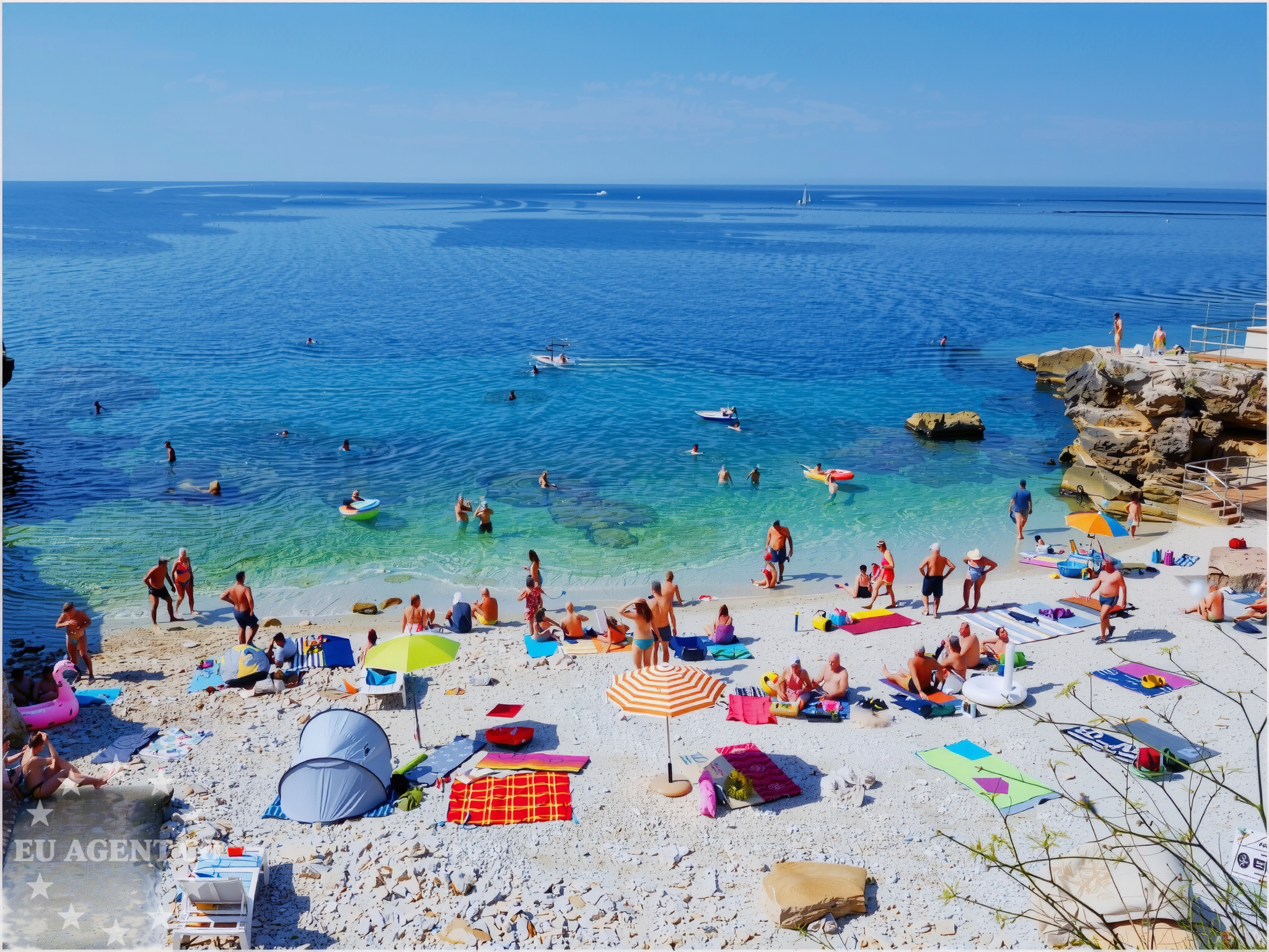 Additional view of Jetty buoy field in Jetty in Pula, Istria and Kvarner, Croatia photo 9