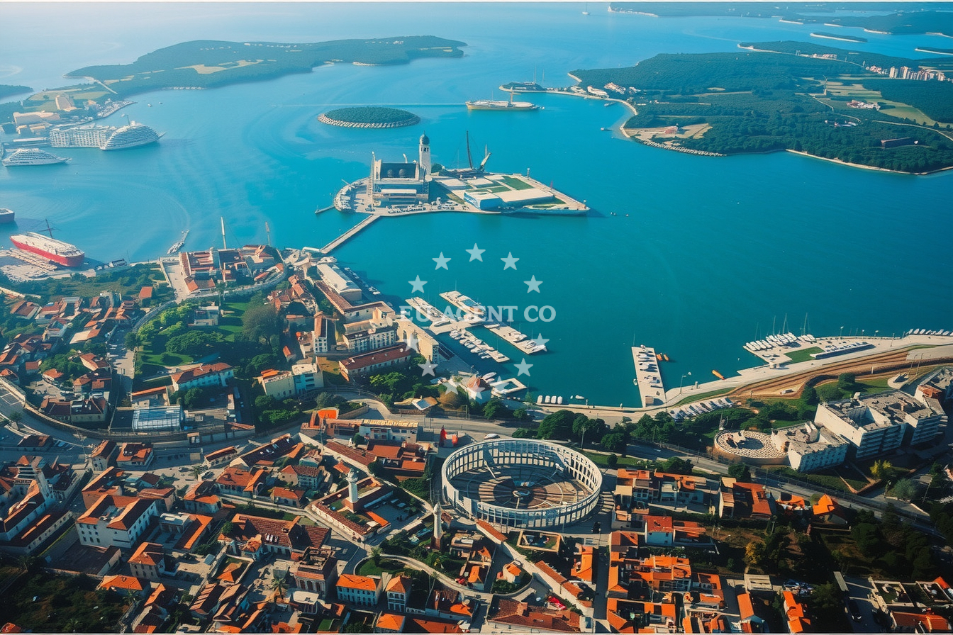 Additional view of Jetty buoy field in Jetty in Pula, Istria and Kvarner, Croatia photo 10