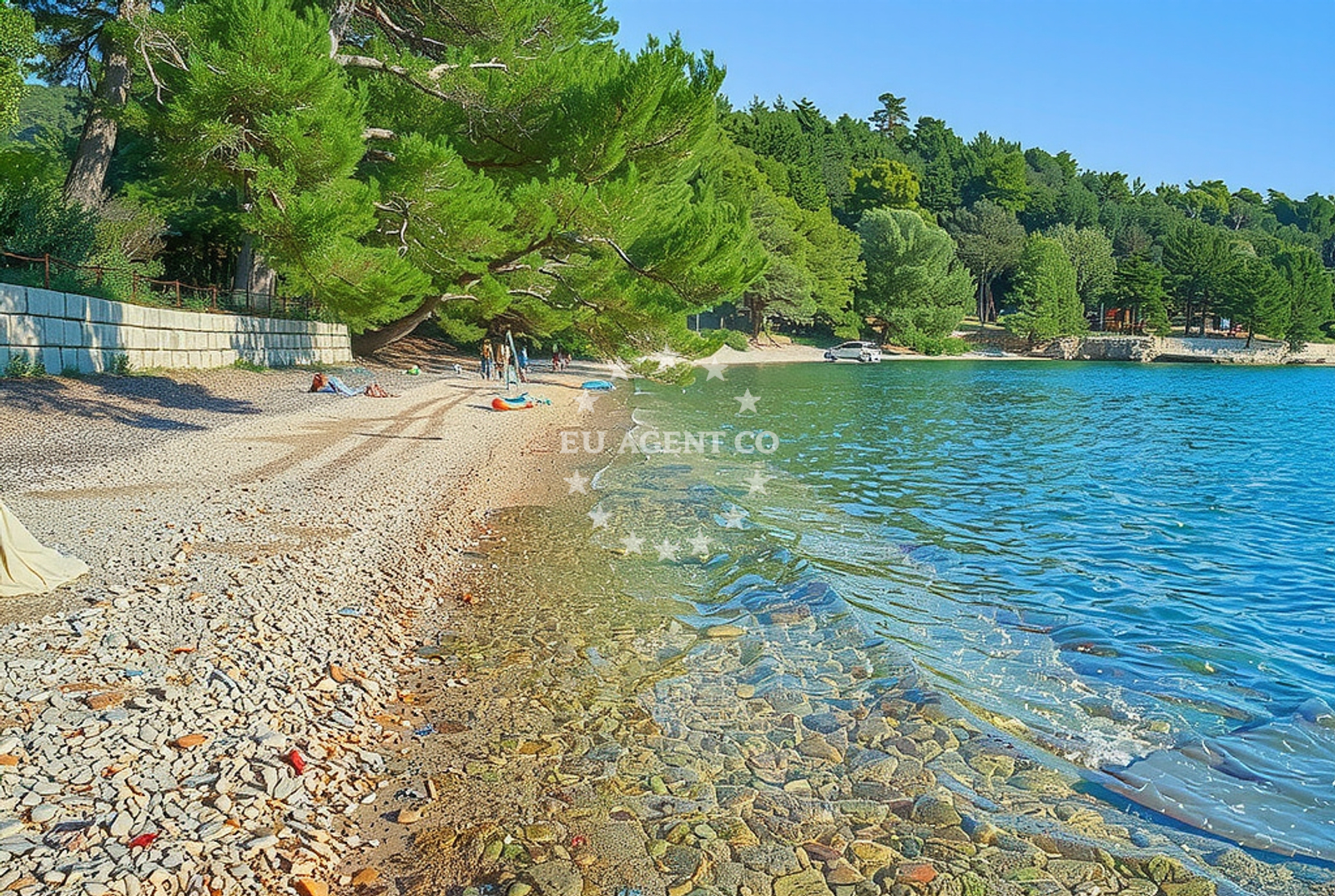 Pula Jetty in Istria and Kvarner, Croatia
