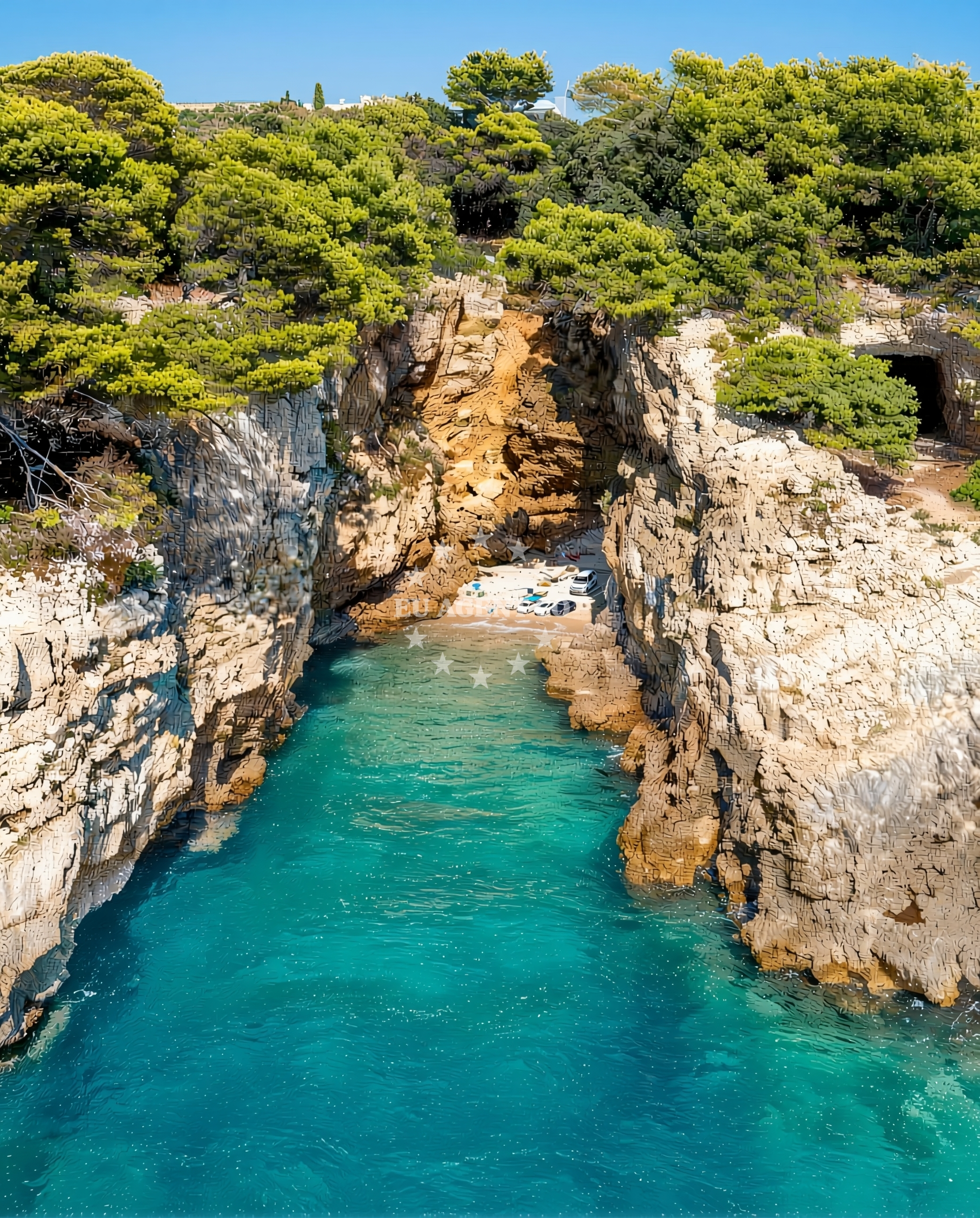 Jetty in Pula, Croatia with boats moored nearby