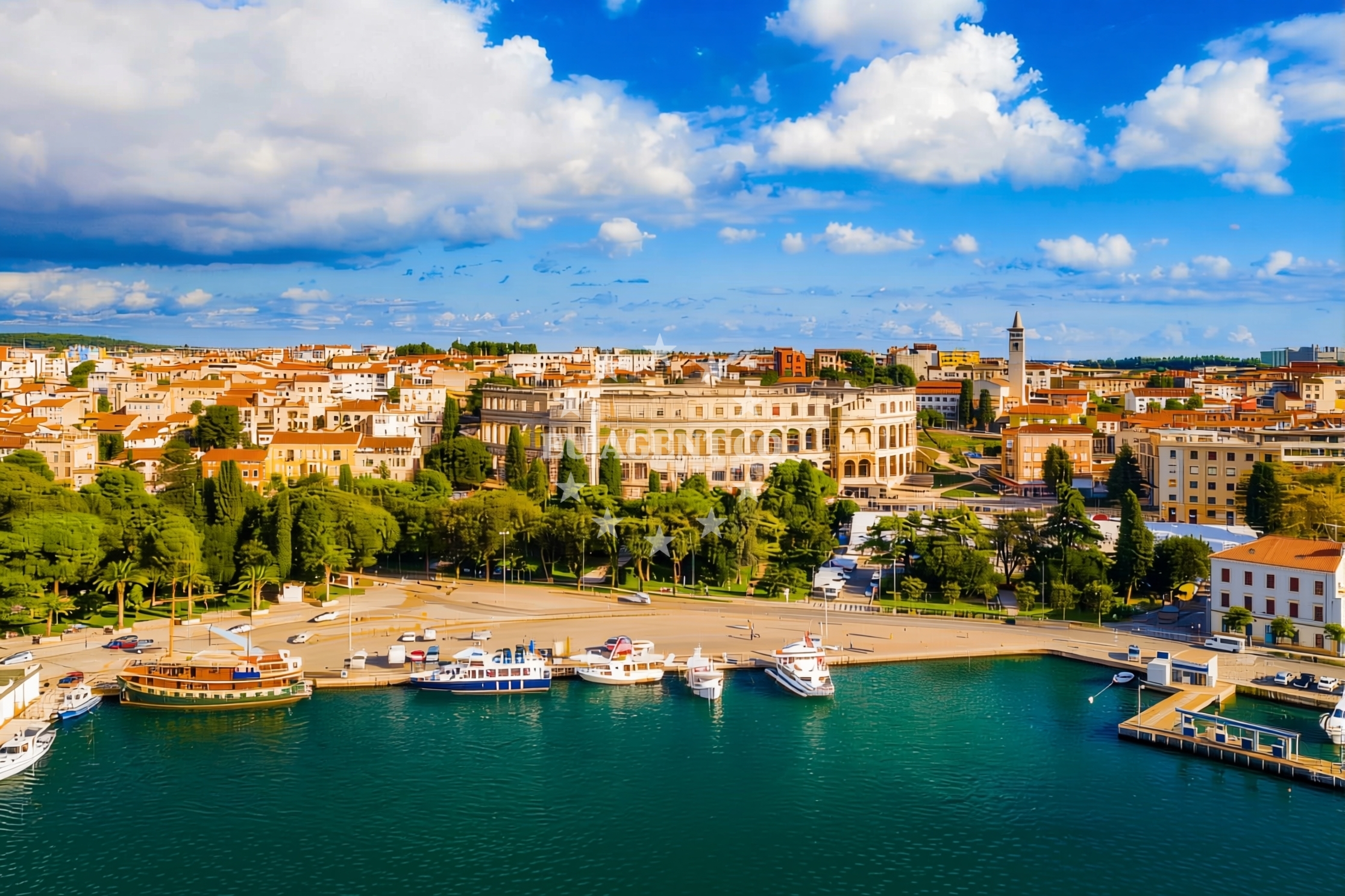 Additional view of Jetty buoy field in Jetty in Pula, Istria and Kvarner, Croatia photo 4