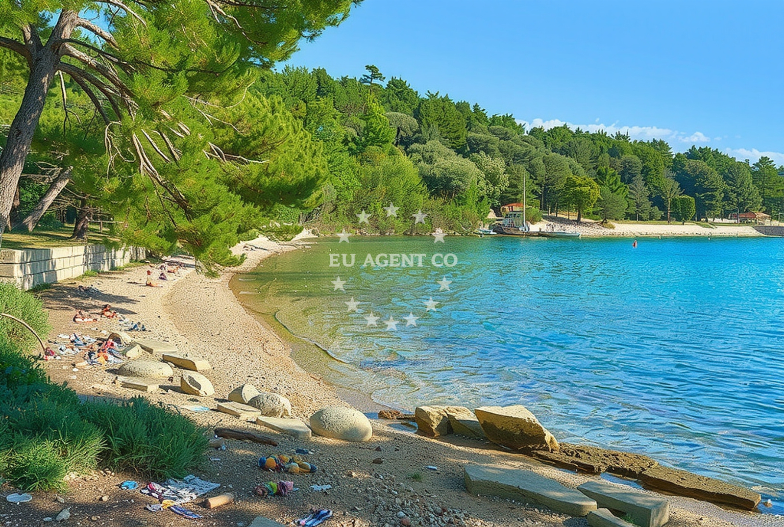 Additional view of Jetty buoy field in Jetty in Pula, Istria and Kvarner, Croatia photo 5