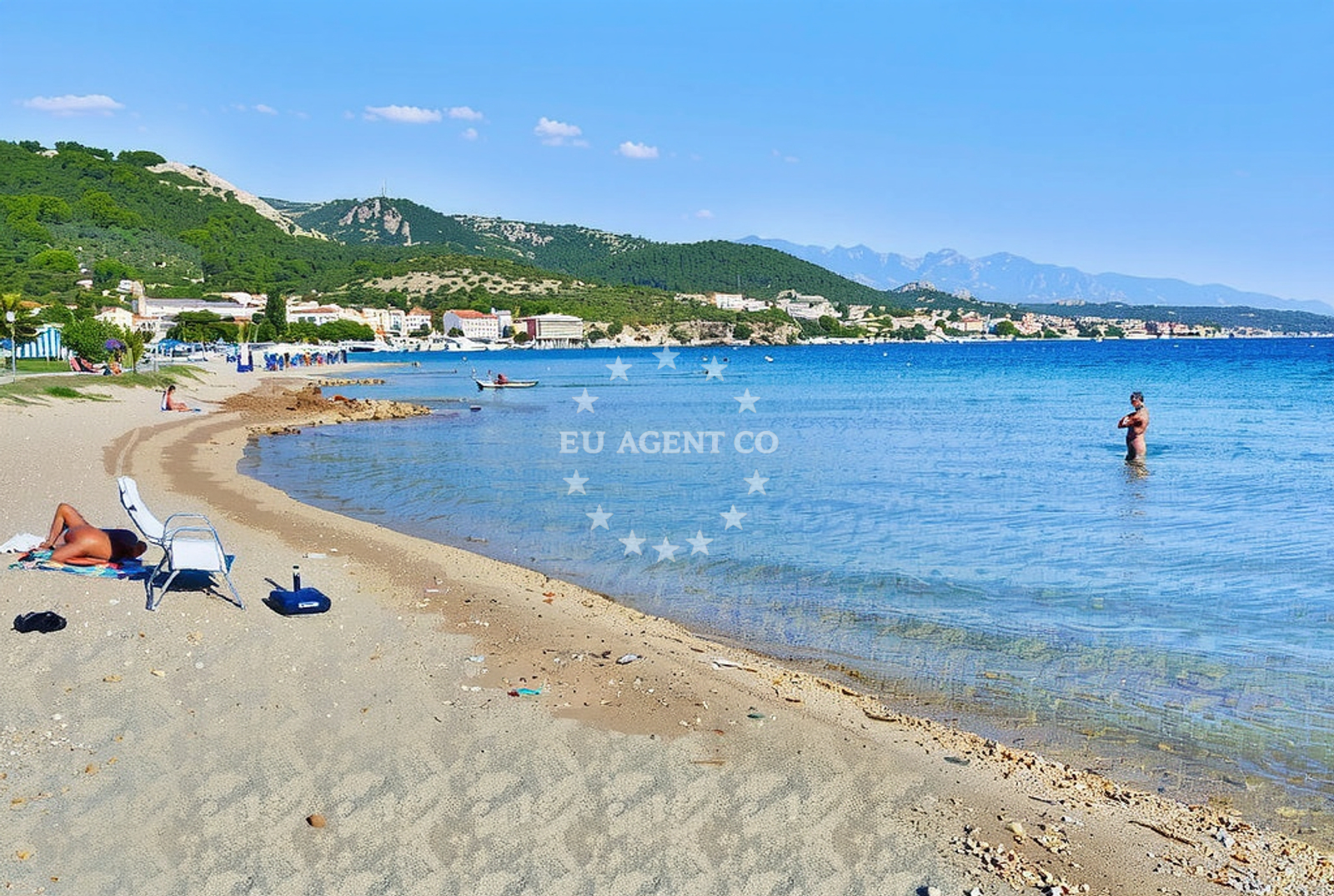 Additional view of Banjol buoy field in Jetty in Banjol on the island Rab, Istria and Kvarner, Croatia photo 5