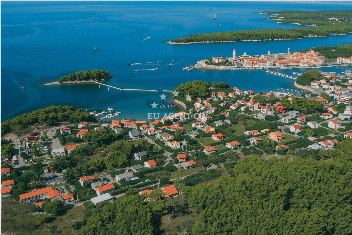 Additional view of Banjol buoy field in Jetty in Banjol on the island Rab, Istria and Kvarner, Croatia photo 7