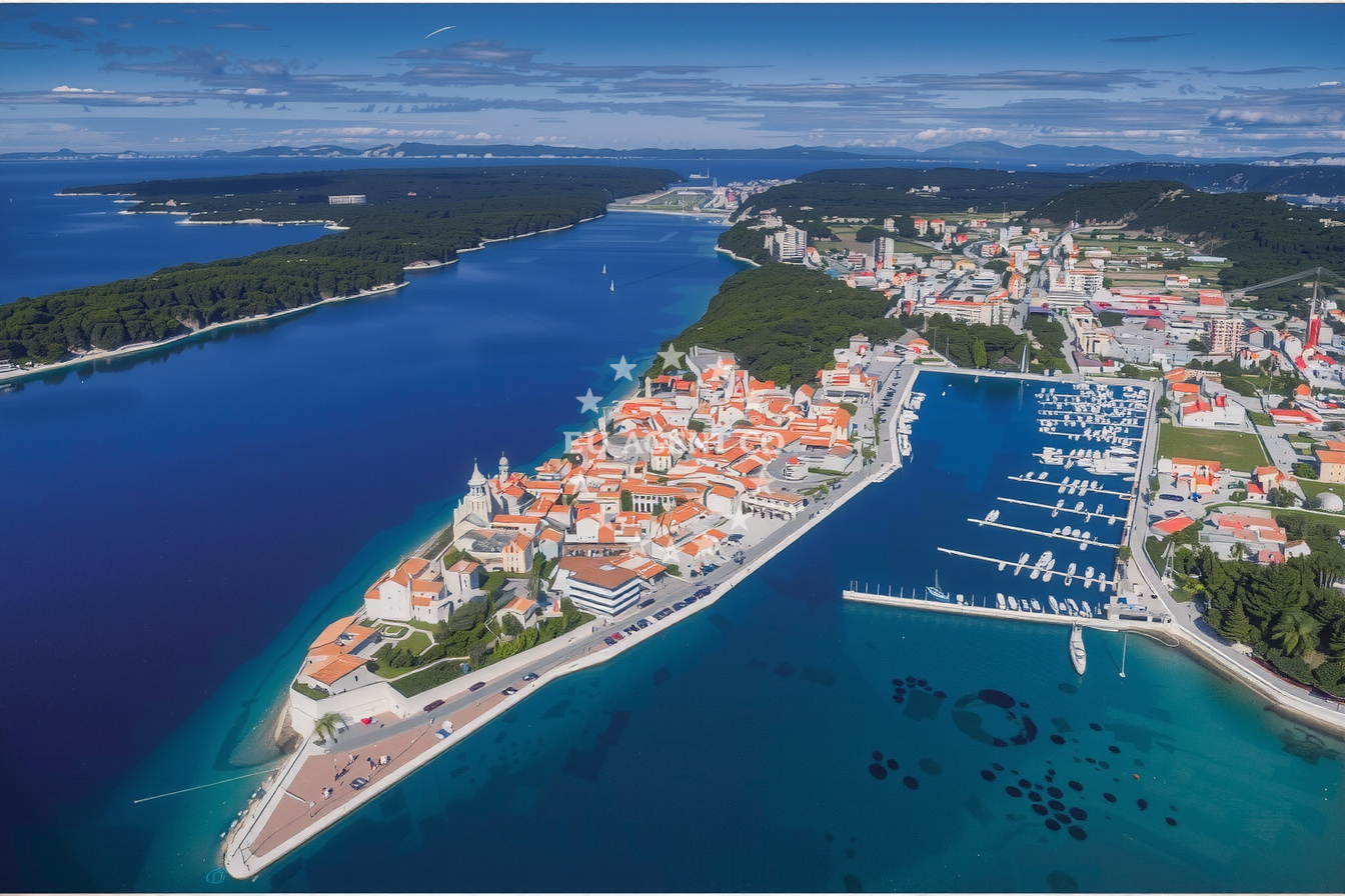 Additional view of Banjol buoy field in Jetty in Banjol on the island Rab, Istria and Kvarner, Croatia photo 10