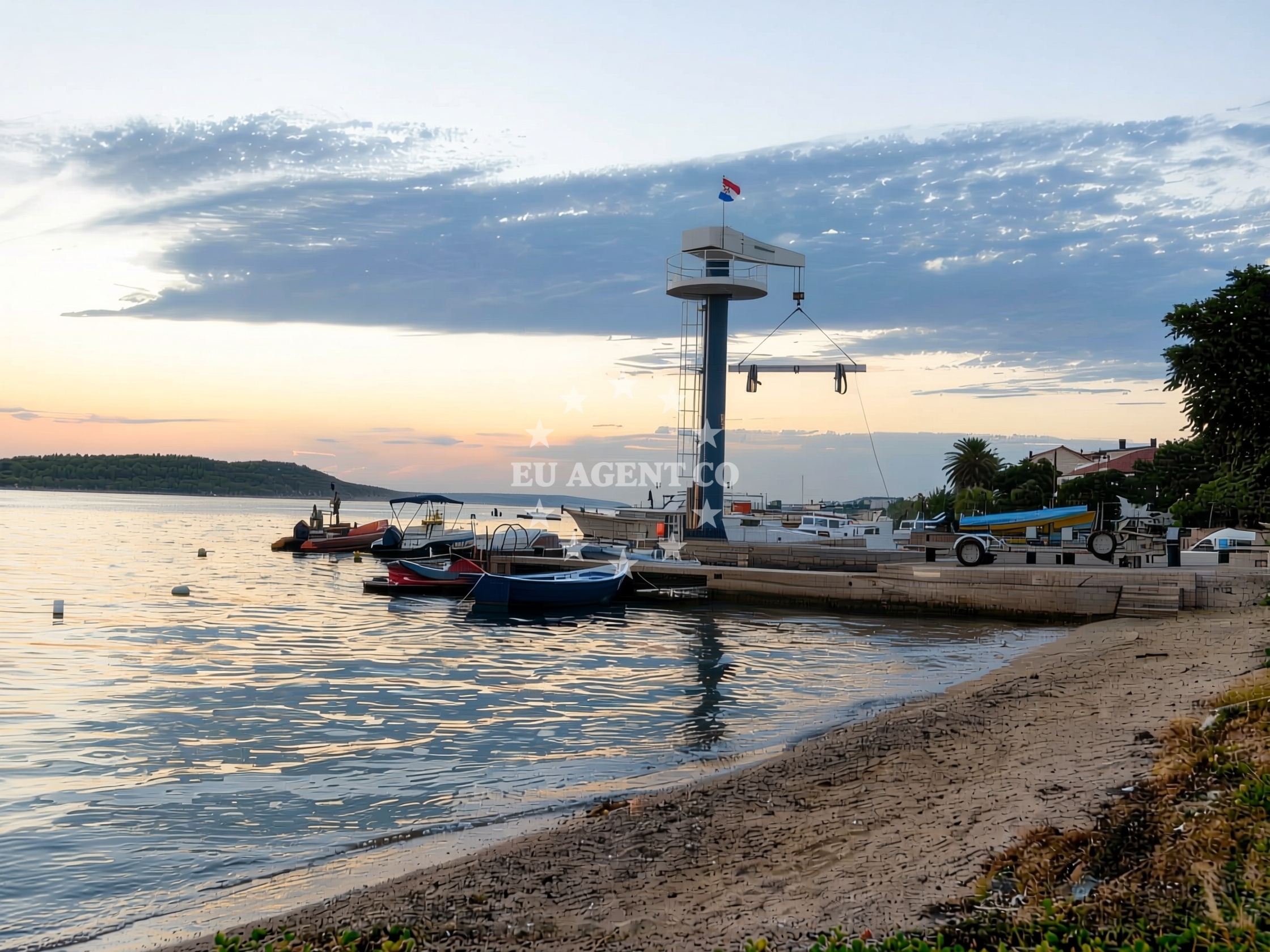 Additional view of Jetty buoy field in Jetty in Barbat on the island Rab, Istria and Kvarner, Croatia photo 8