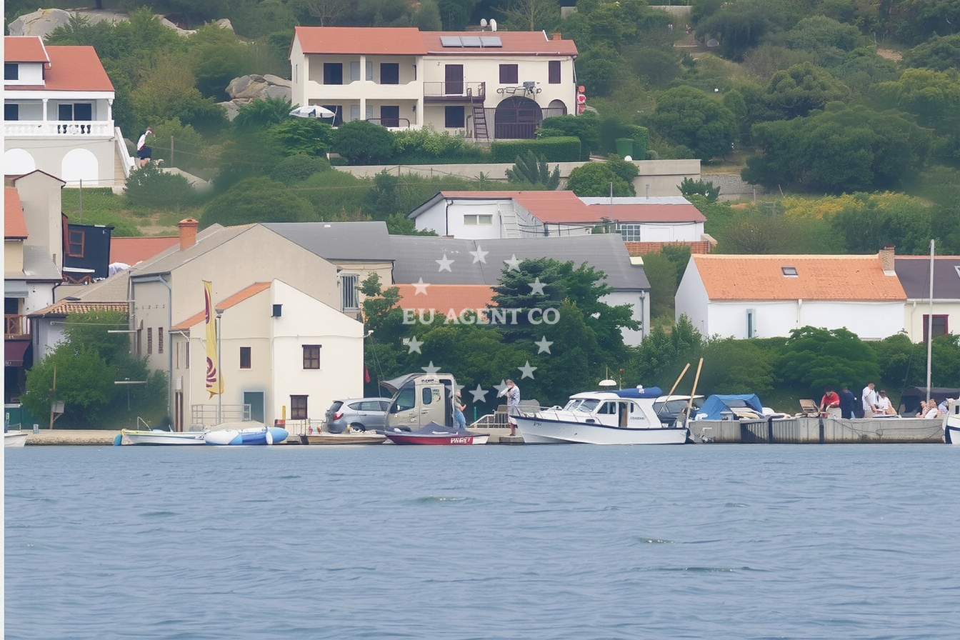 Additional view of Kaštel buoy field in Jetty in Barbat on the island Rab, Istria and Kvarner, Croatia photo 7