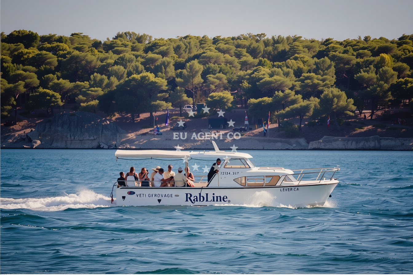 Additional view of Kaštel buoy field in Jetty in Barbat on the island Rab, Istria and Kvarner, Croatia photo 10