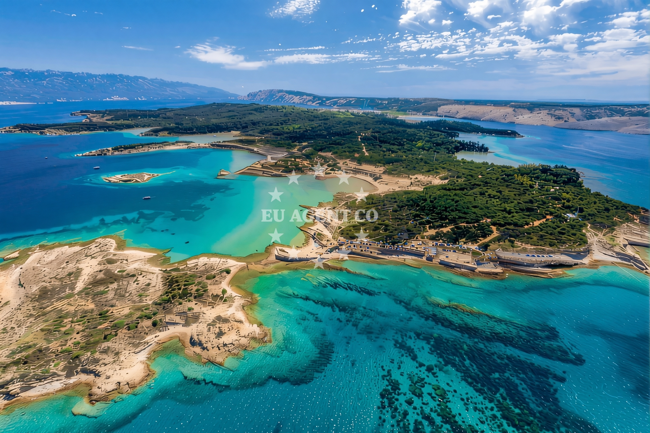 Additional view of Jetty buoy field in Jetty on the island Rab, Istria and Kvarner, Croatia photo 7