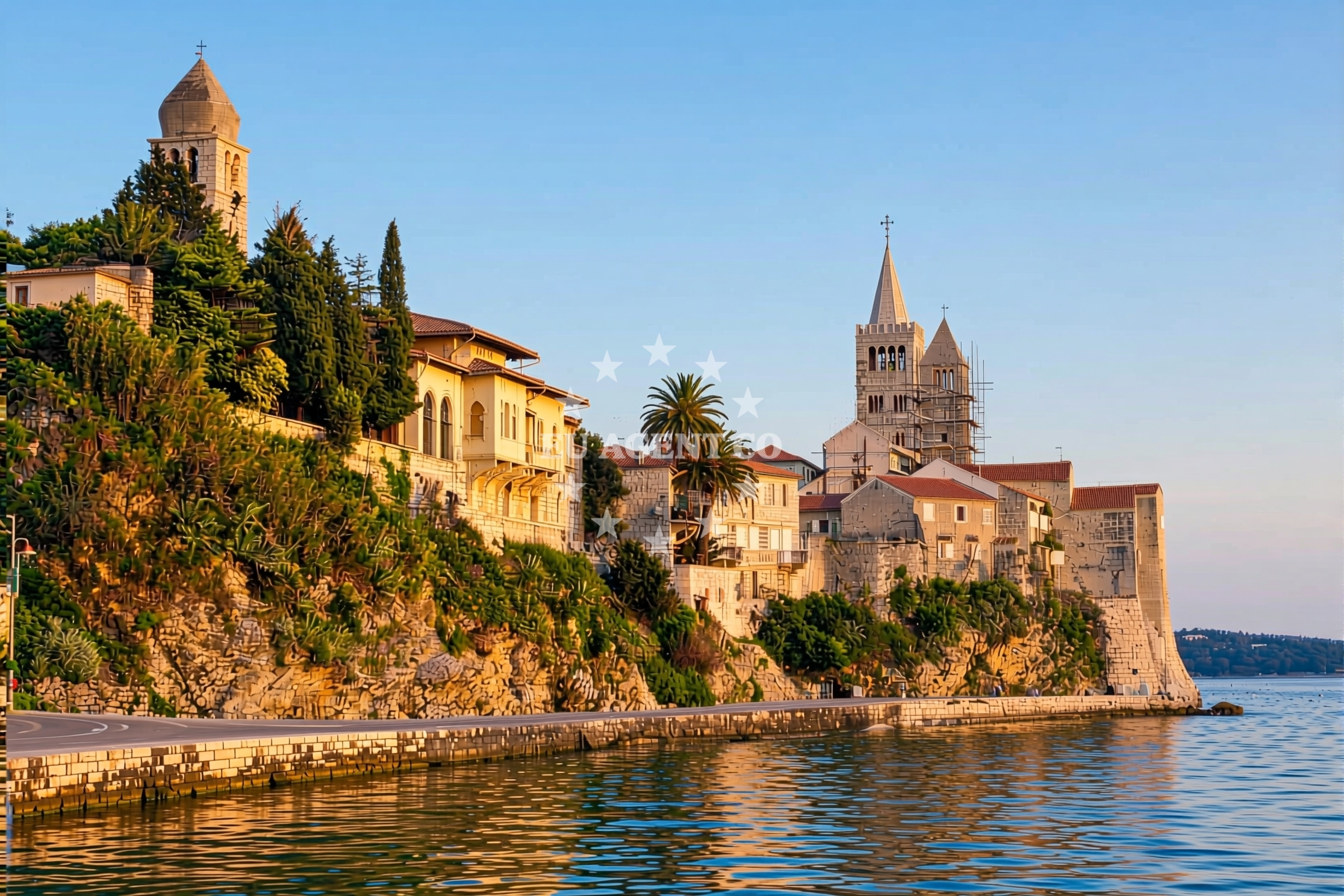Additional view of Jetty buoy field in Jetty on the island Rab, Istria and Kvarner, Croatia photo 13