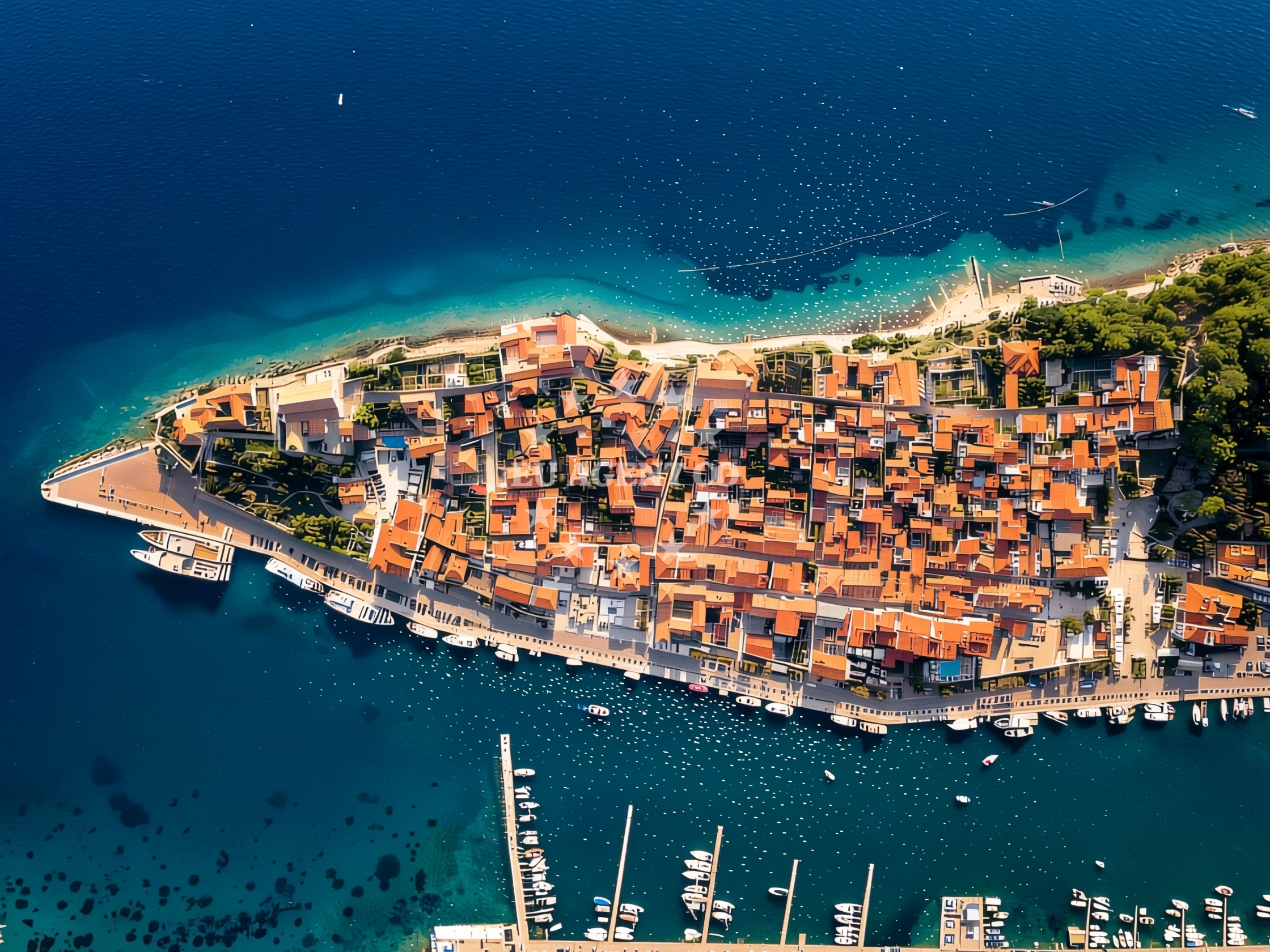 Additional view of Jetty buoy field in Jetty on the island Rab, Istria and Kvarner, Croatia photo 14