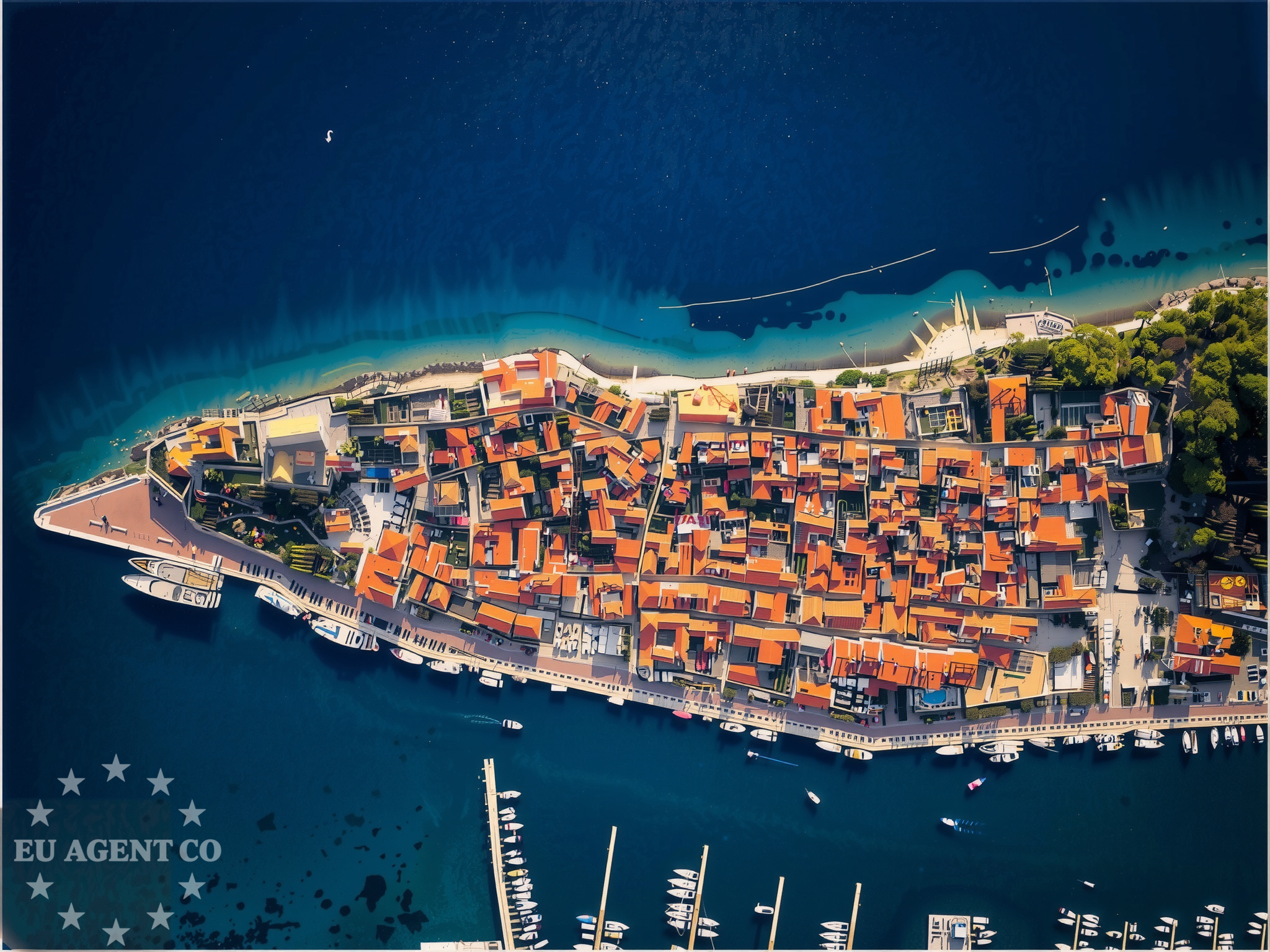 Additional view of Jetty buoy field in Jetty on the island Rab, Istria and Kvarner, Croatia photo 6