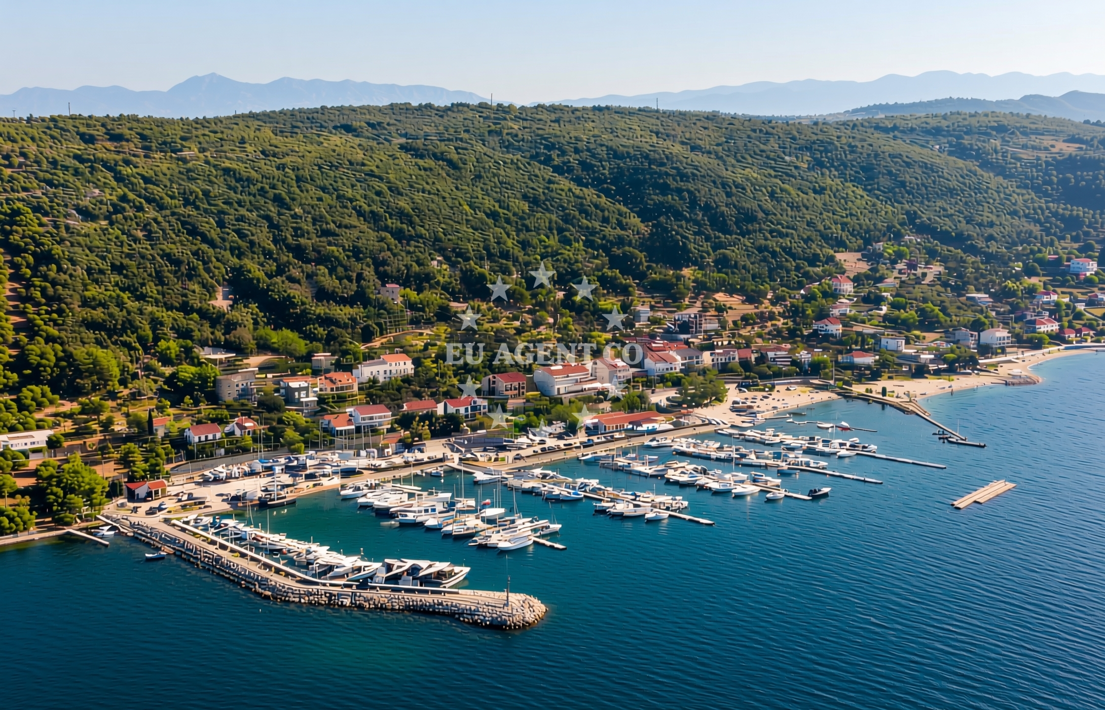Additional view of Jetty buoy field in Jetty in Kampor on the island Rab, Istria and Kvarner, Croatia photo 9