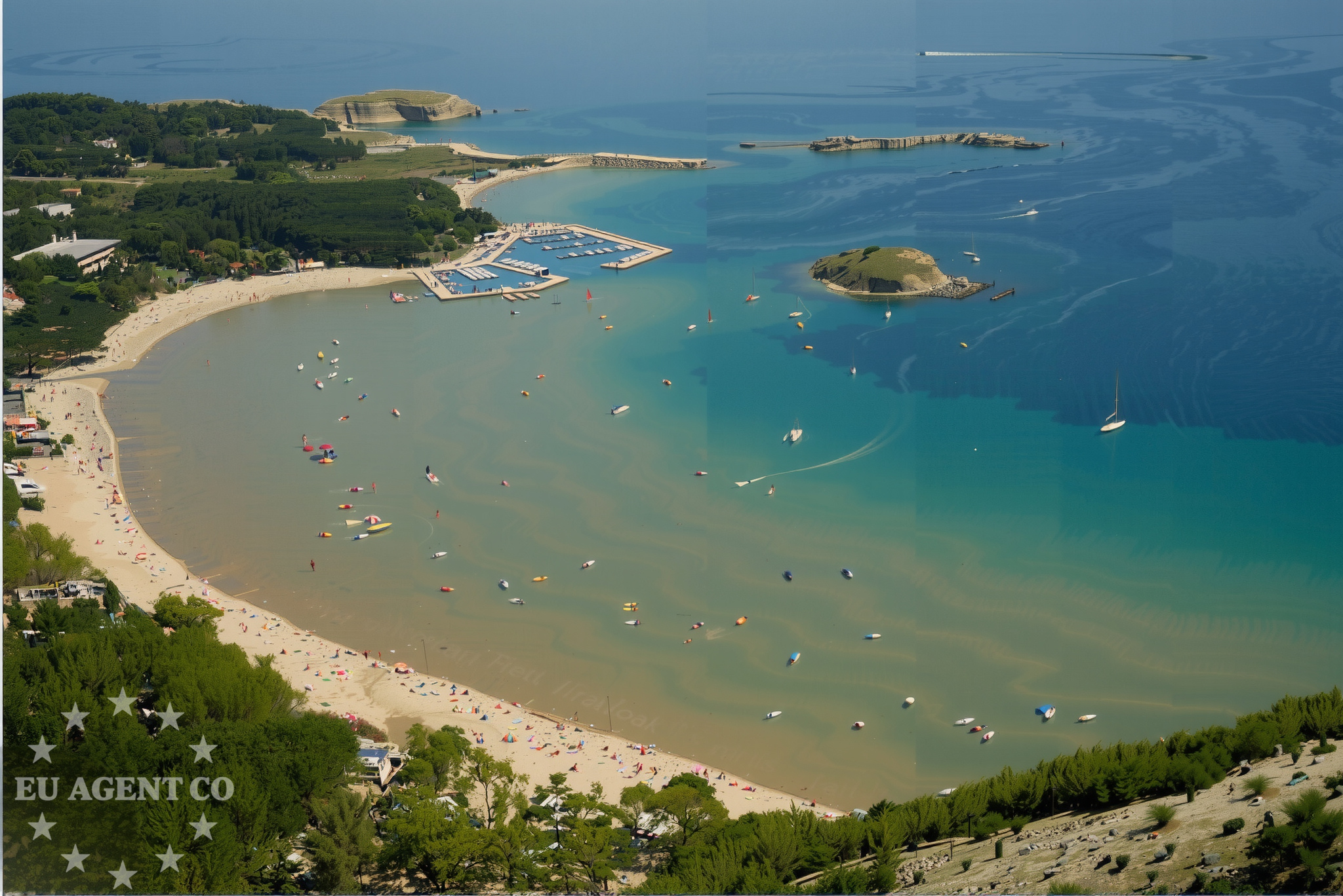Lopar Bay, near the Lopar Jetty, Istria and Kvarner region