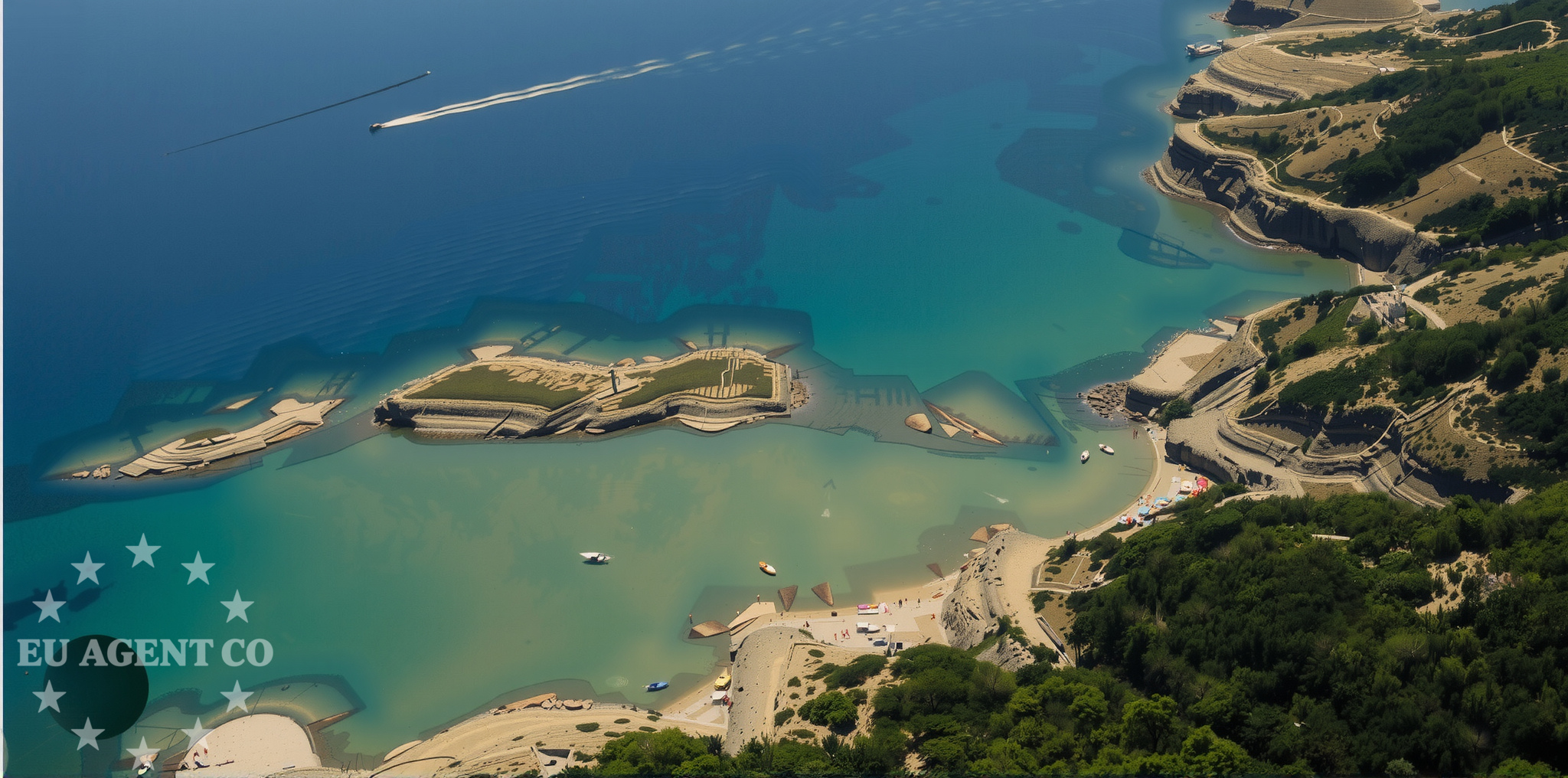 Additional view of Jetty buoy field in Jetty in Lopar on the island Rab, Istria and Kvarner, Croatia photo 4