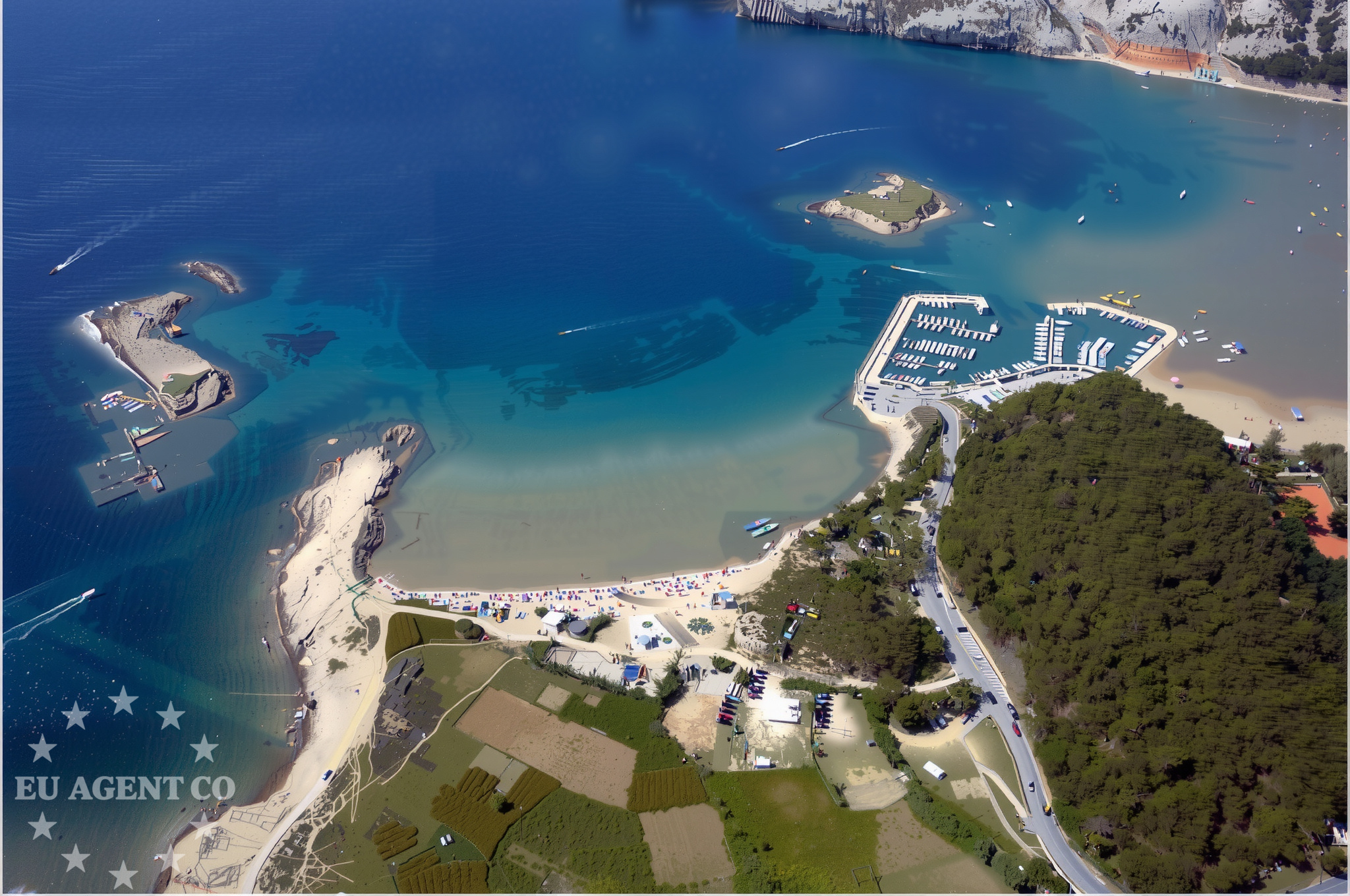 Additional view of Jetty buoy field in Jetty in Lopar on the island Rab, Istria and Kvarner, Croatia photo 6