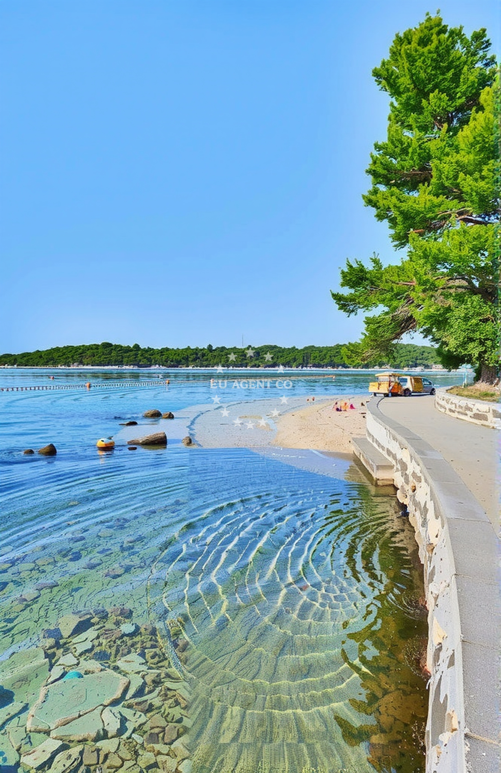 Additional view of Jetty buoy field in Jetty in Rab on the island Rab, Istria and Kvarner, Croatia photo 5