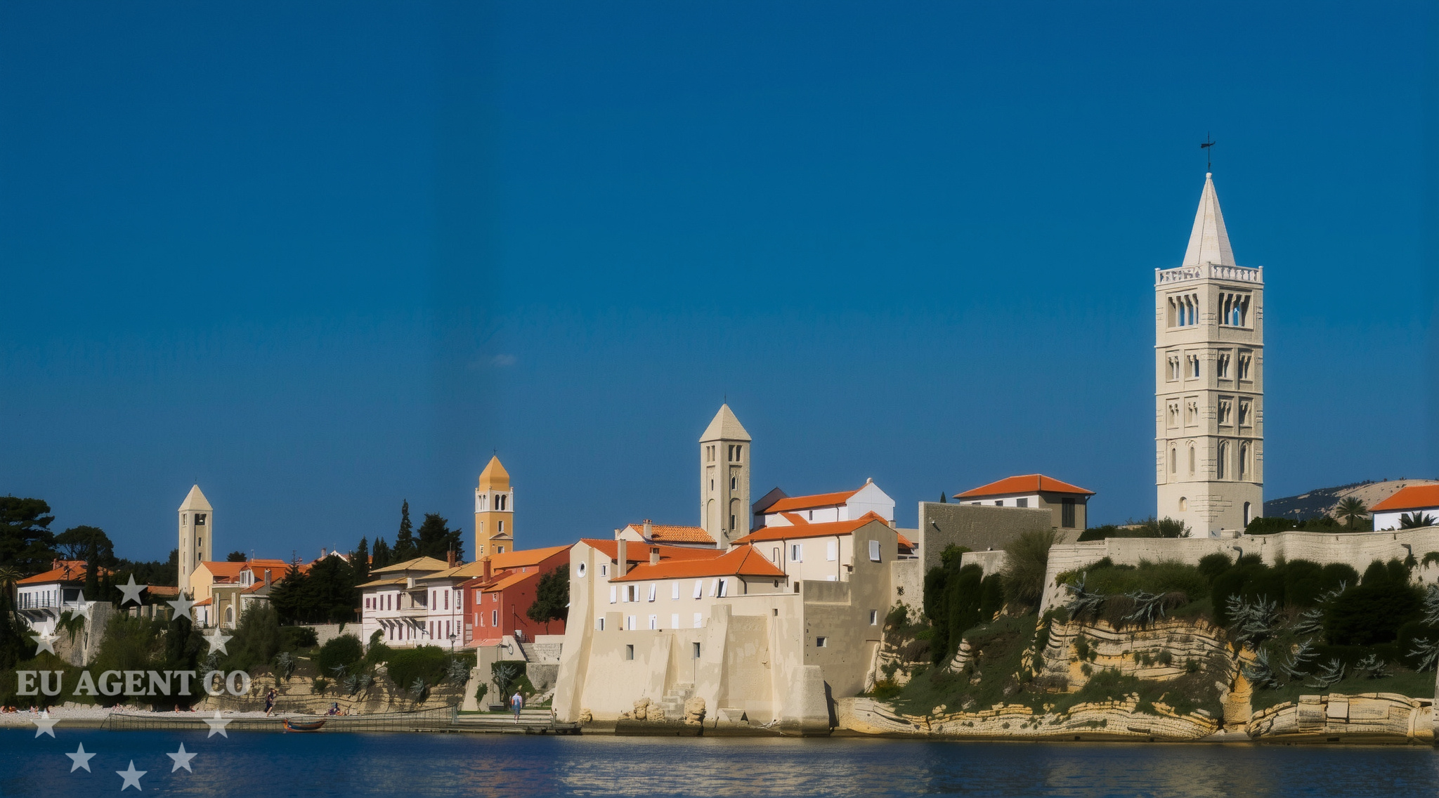 Additional view of Jetty buoy field in Jetty in Rab on the island Rab, Istria and Kvarner, Croatia photo 6
