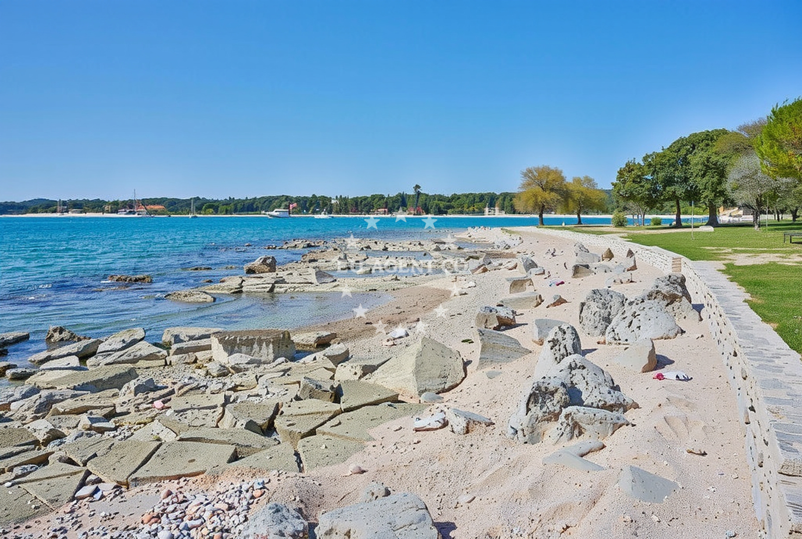 ACI Marina Rovinj located near the jetty