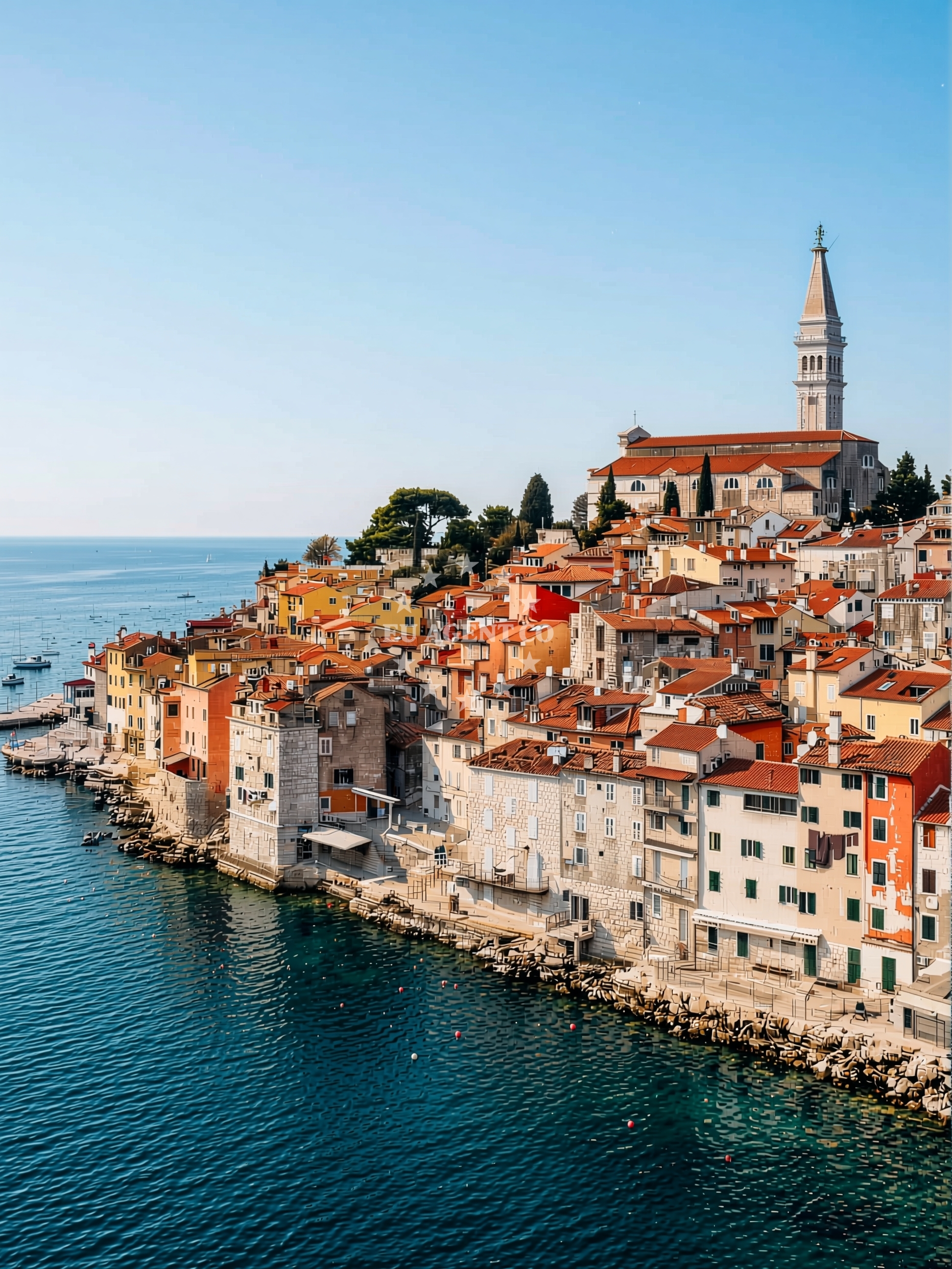 Additional view of Jetty buoy field in Jetty in Rovinj, Istria and Kvarner, Croatia photo 5