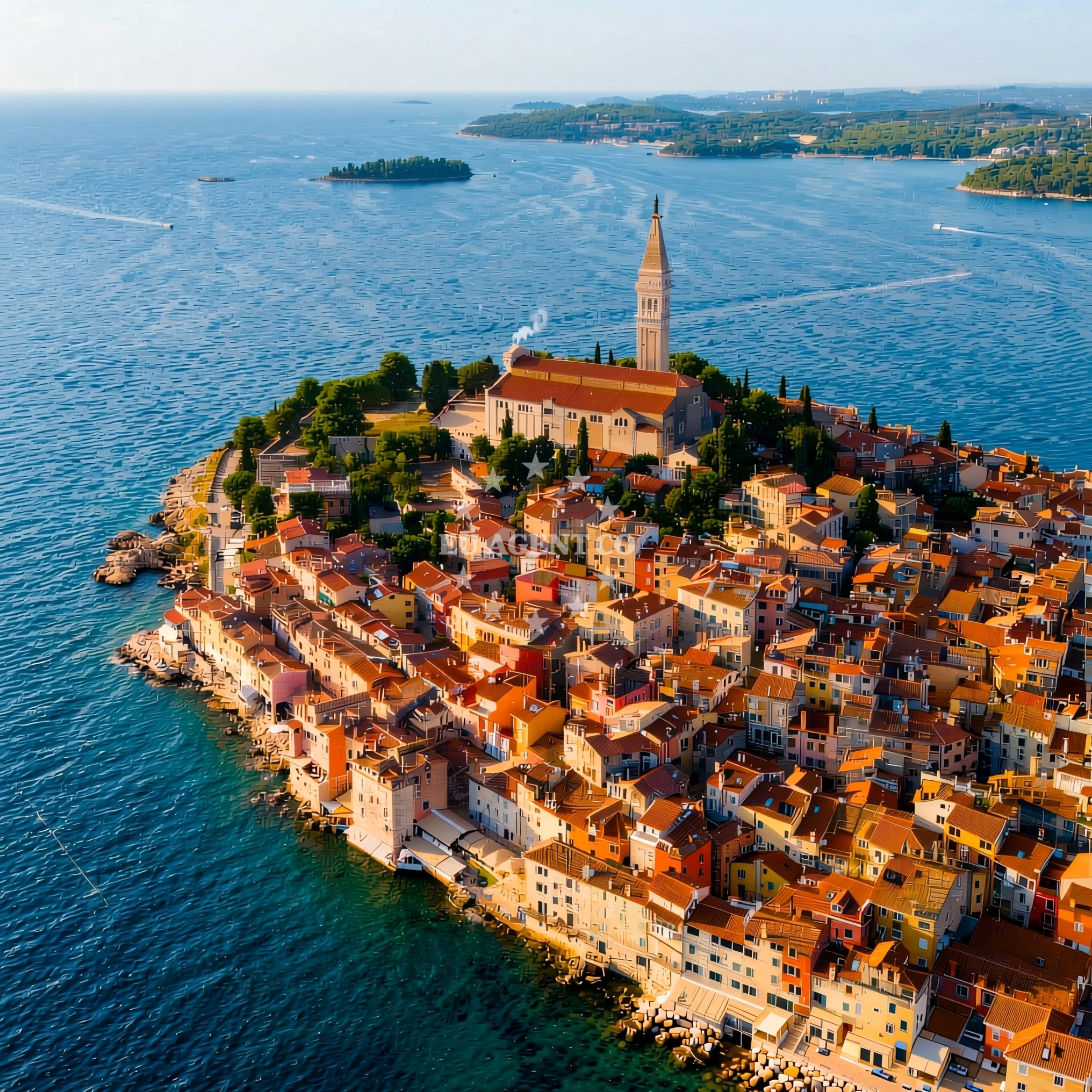Additional view of Jetty buoy field in Jetty in Rovinj, Istria and Kvarner, Croatia photo 7