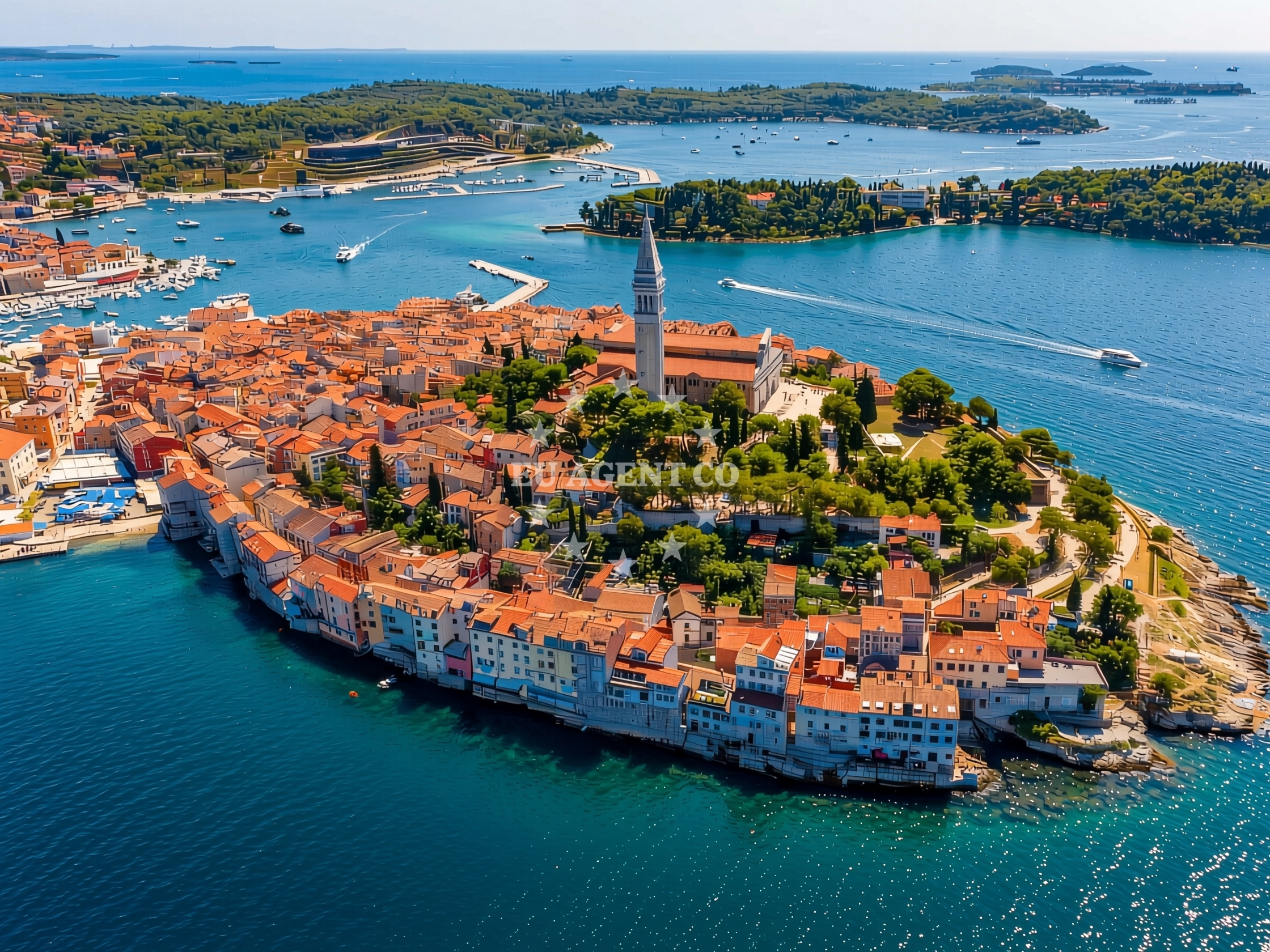 Additional view of Jetty buoy field in Jetty in Rovinj, Istria and Kvarner, Croatia photo 8