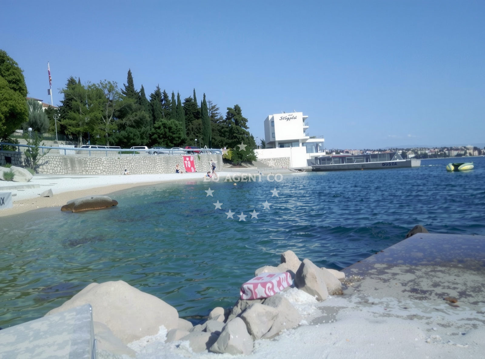 Esperanto Beach near Selce Jetty, Istria and Kvarner