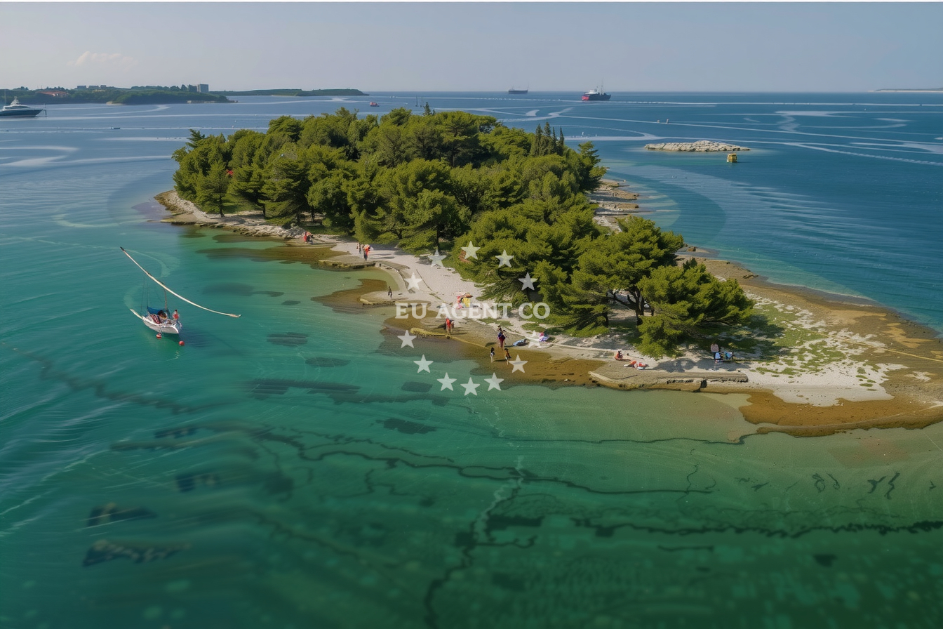 Additional view of Jetty buoy field in Jetty on the island Sveti Andrija, Istria and Kvarner, Croatia photo 6