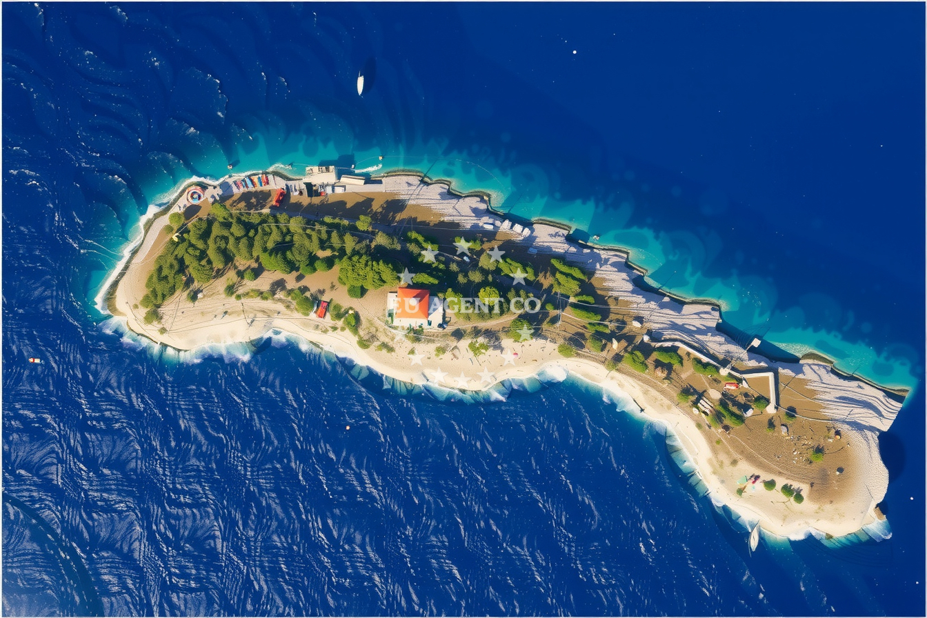 Additional view of Jetty buoy field in Jetty on the island Sveti Andrija, Istria and Kvarner, Croatia photo 9