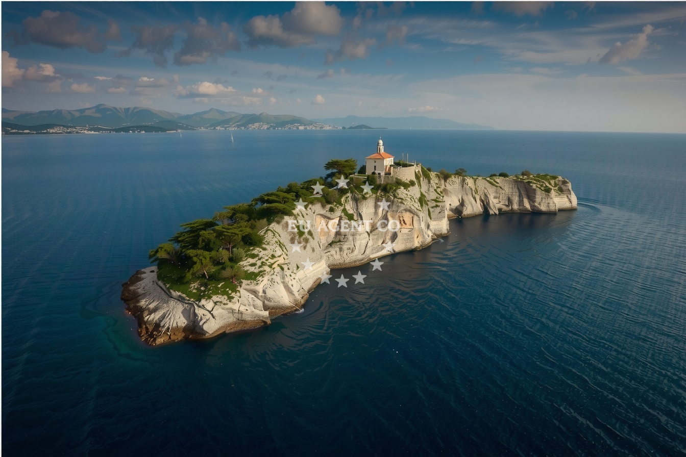 Additional view of Jetty buoy field in Jetty on the island Sveti Andrija, Istria and Kvarner, Croatia photo 13