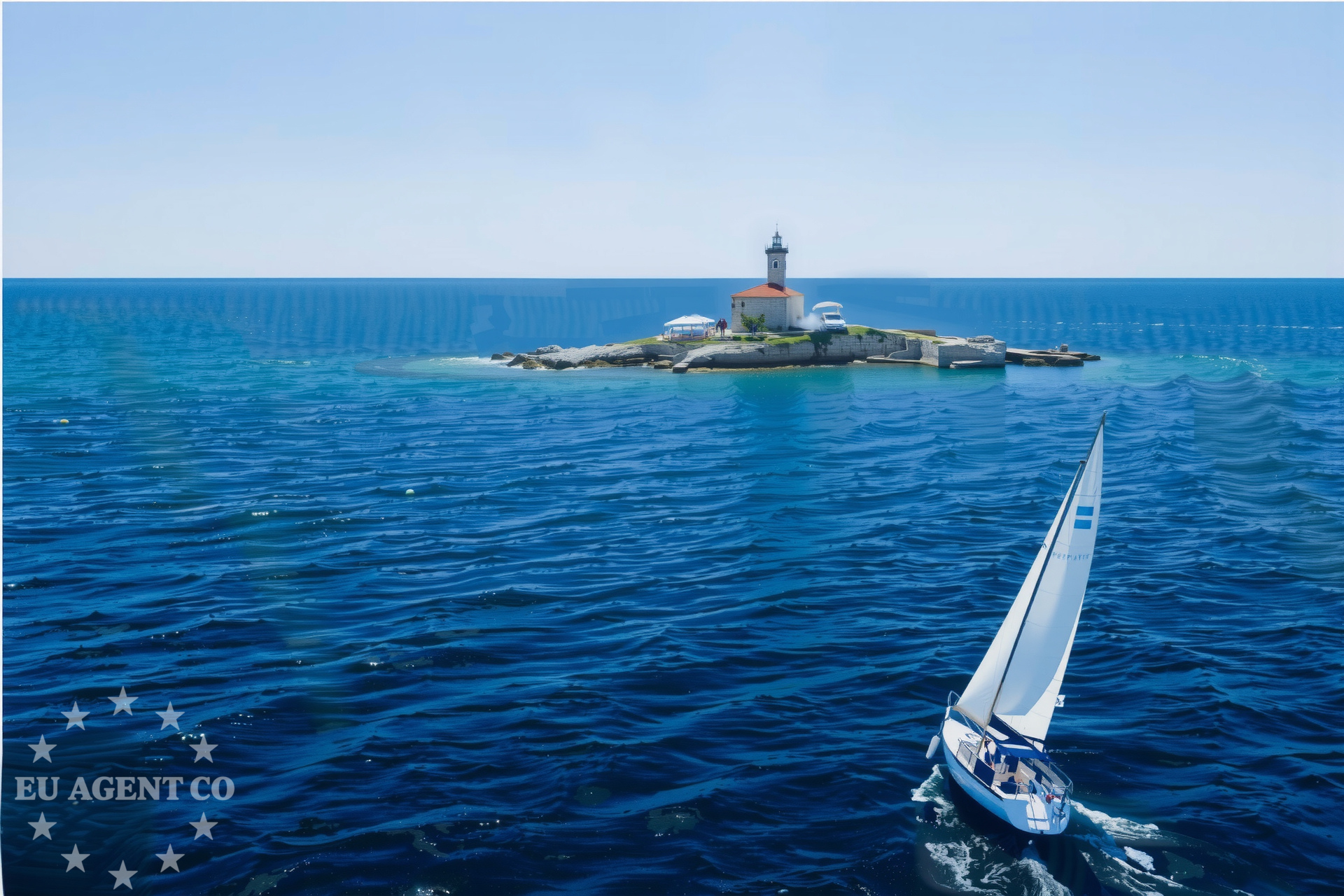 Additional view of Jetty buoy field in Jetty on the island Sveti Andrija, Istria and Kvarner, Croatia photo 7
