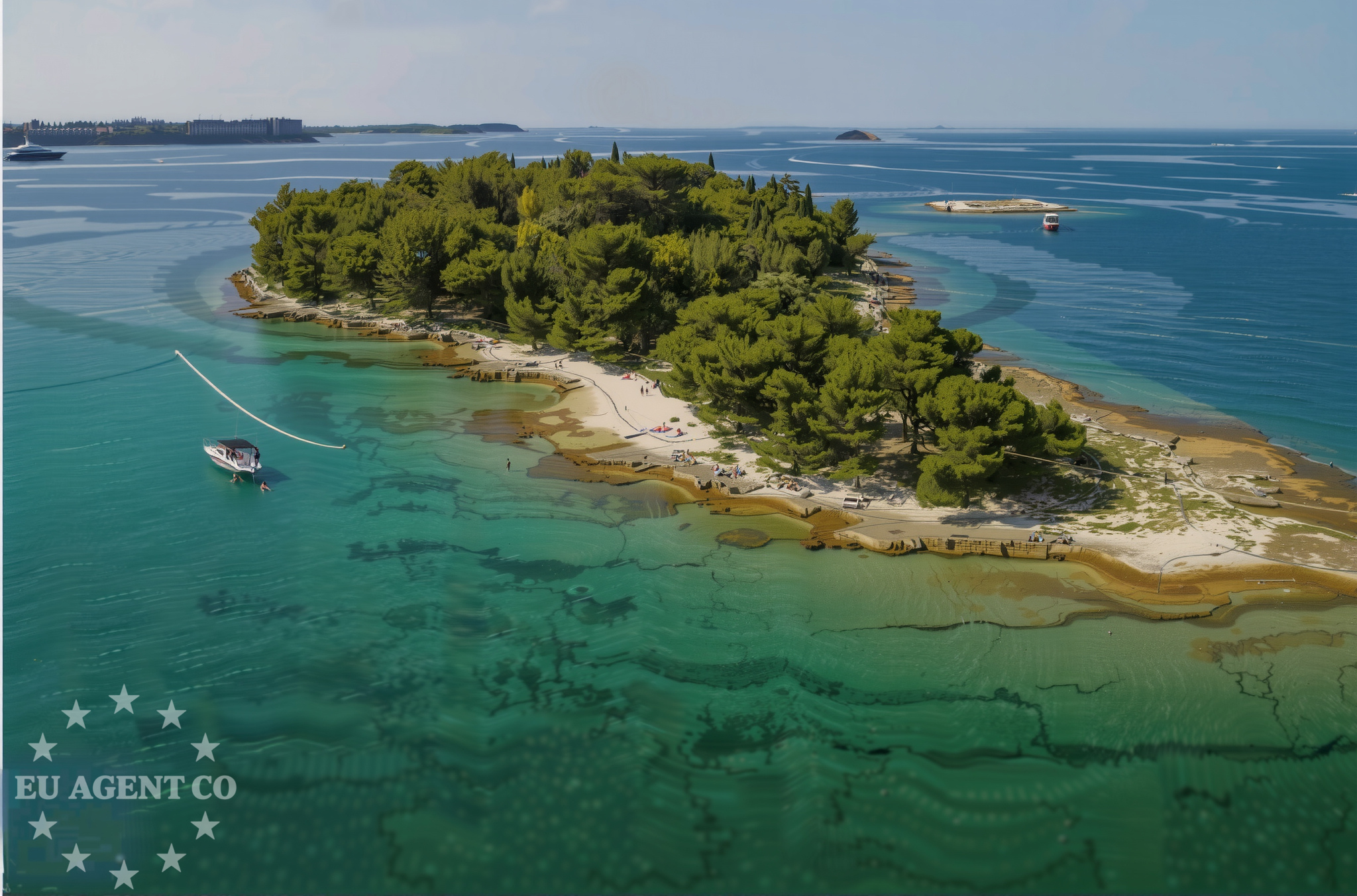 Additional view of Jetty buoy field in Jetty on the island Sveti Andrija, Istria and Kvarner, Croatia photo 12