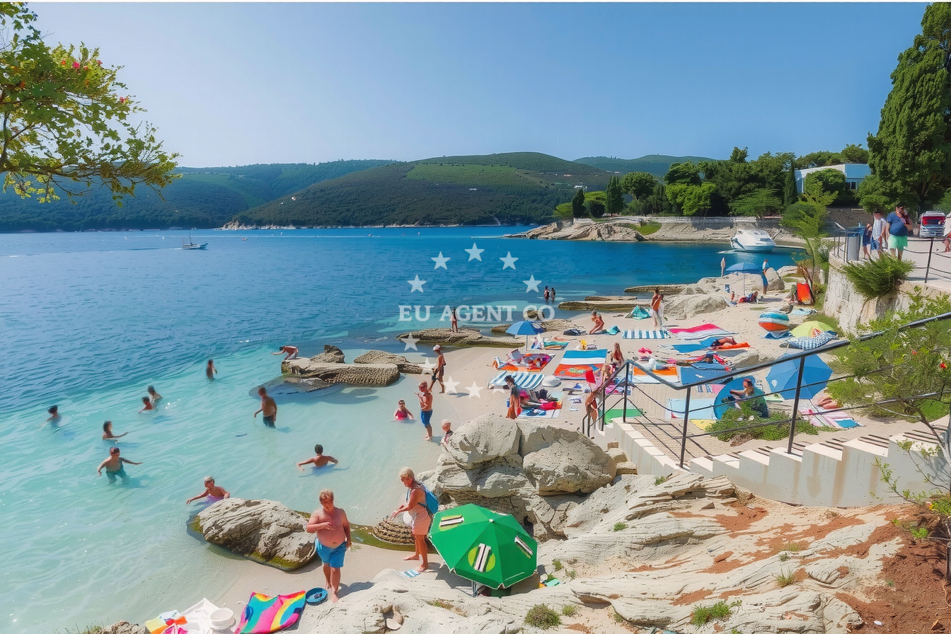 Additional view of Jetty buoy field in Jetty in Trget, Istria and Kvarner, Croatia photo 12
