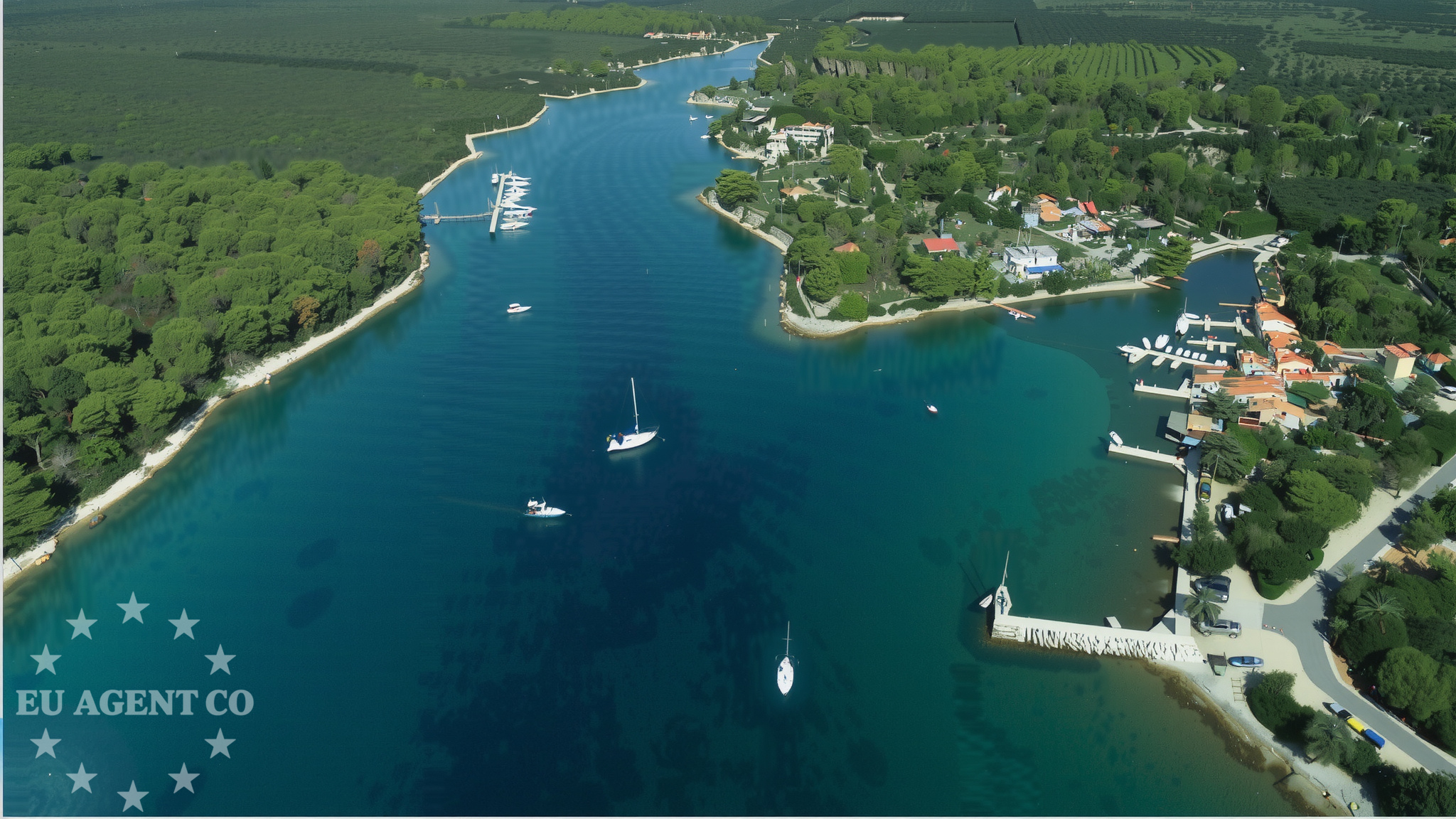 Additional view of Jetty buoy field in Jetty in Unije on the island Unije, Istria and Kvarner, Croatia photo 6