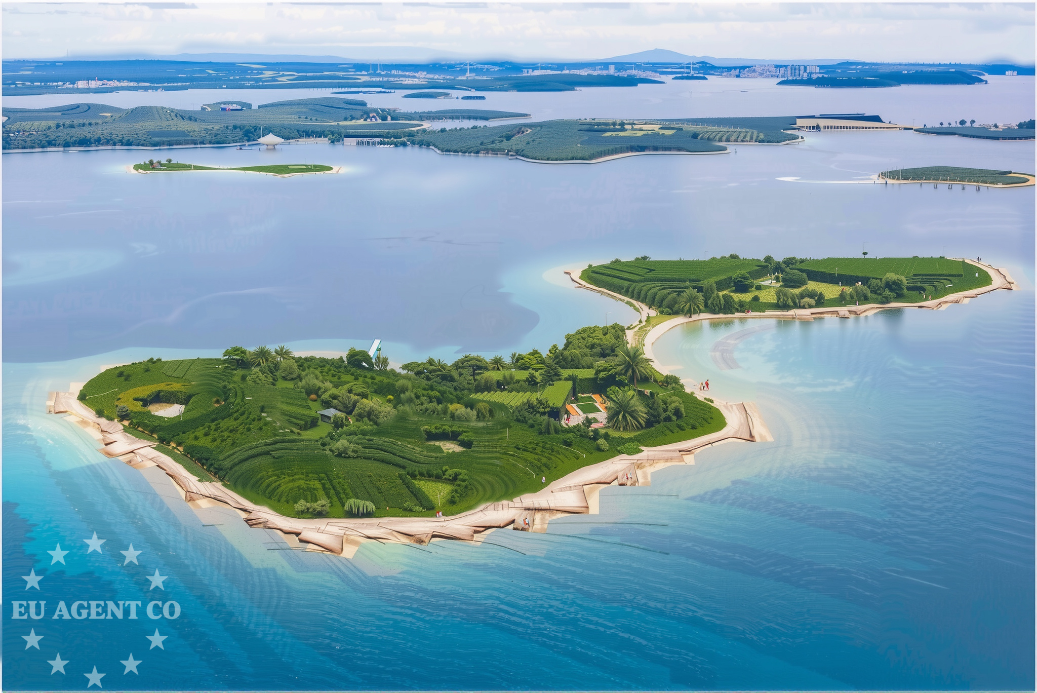 Vanga Island Jetty, Istria and Kvarner, Croatia