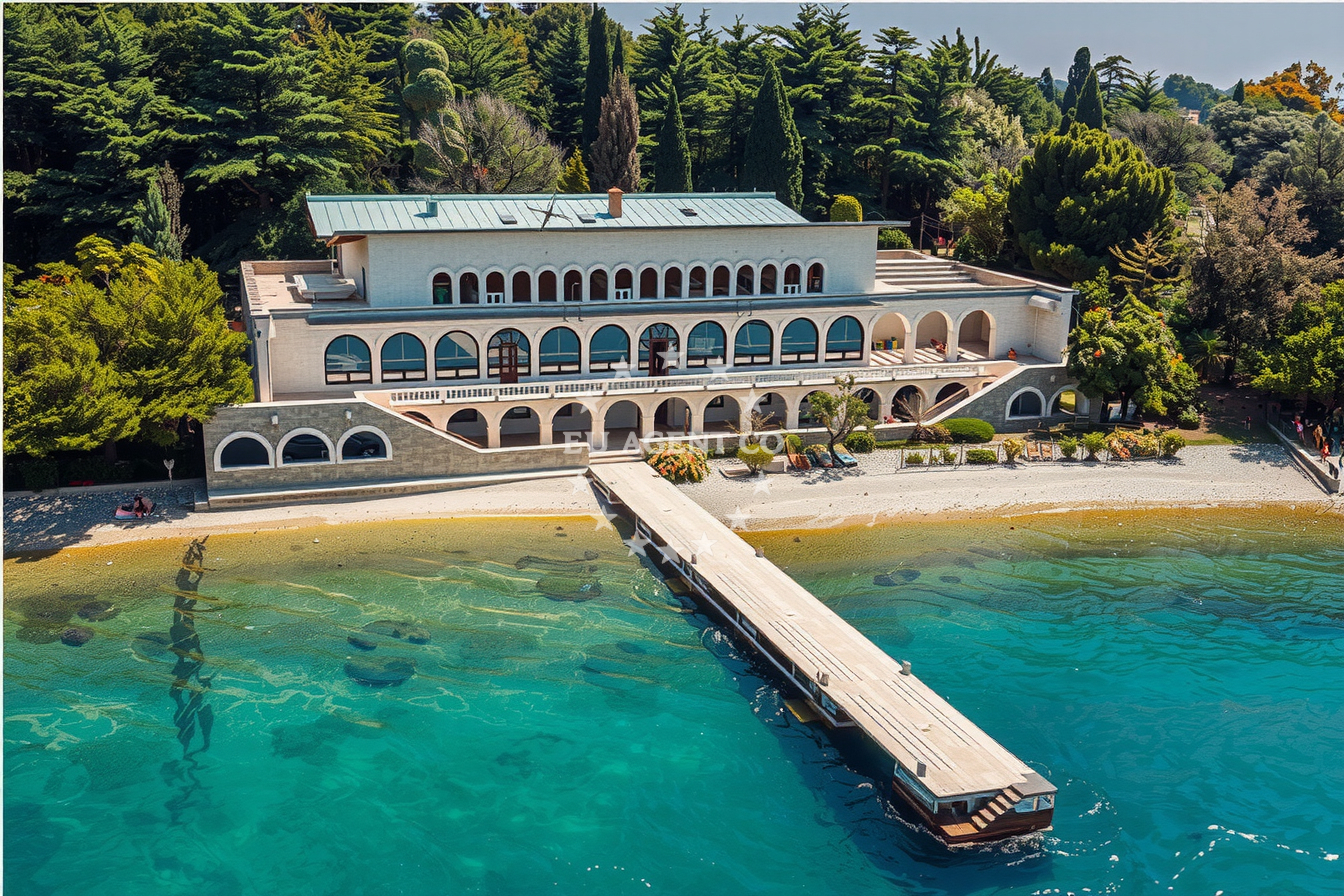 Gospa Bay, 713m from Brijunka Jetty, offering scenic views and anchorage options