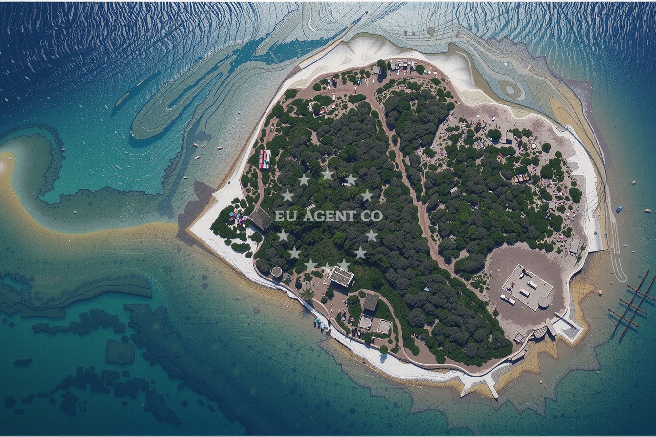 Additional view of Brijunka buoy field in Jetty on the island Veli Brijun, Istria and Kvarner, Croatia photo 9