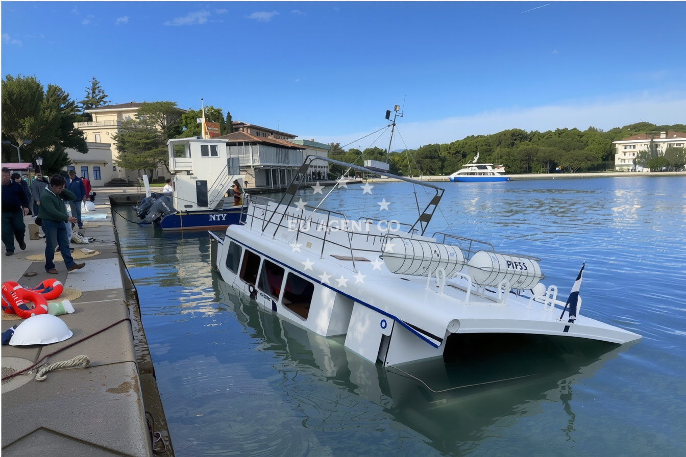 Additional view of Brijunka buoy field in Jetty on the island Veli Brijun, Istria and Kvarner, Croatia photo 10
