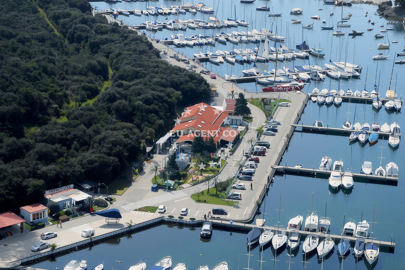 Dakoni Jetty on Veli Brijun Island, Croatia