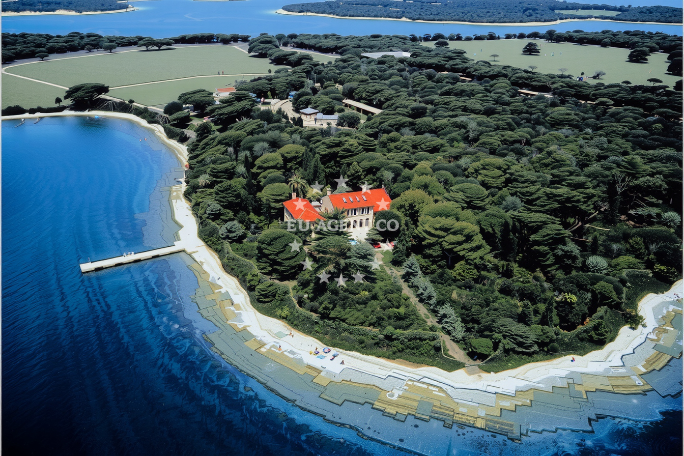 Additional view of Jadranka buoy field in Jetty on the island Veli Brijun, Istria and Kvarner, Croatia photo 4