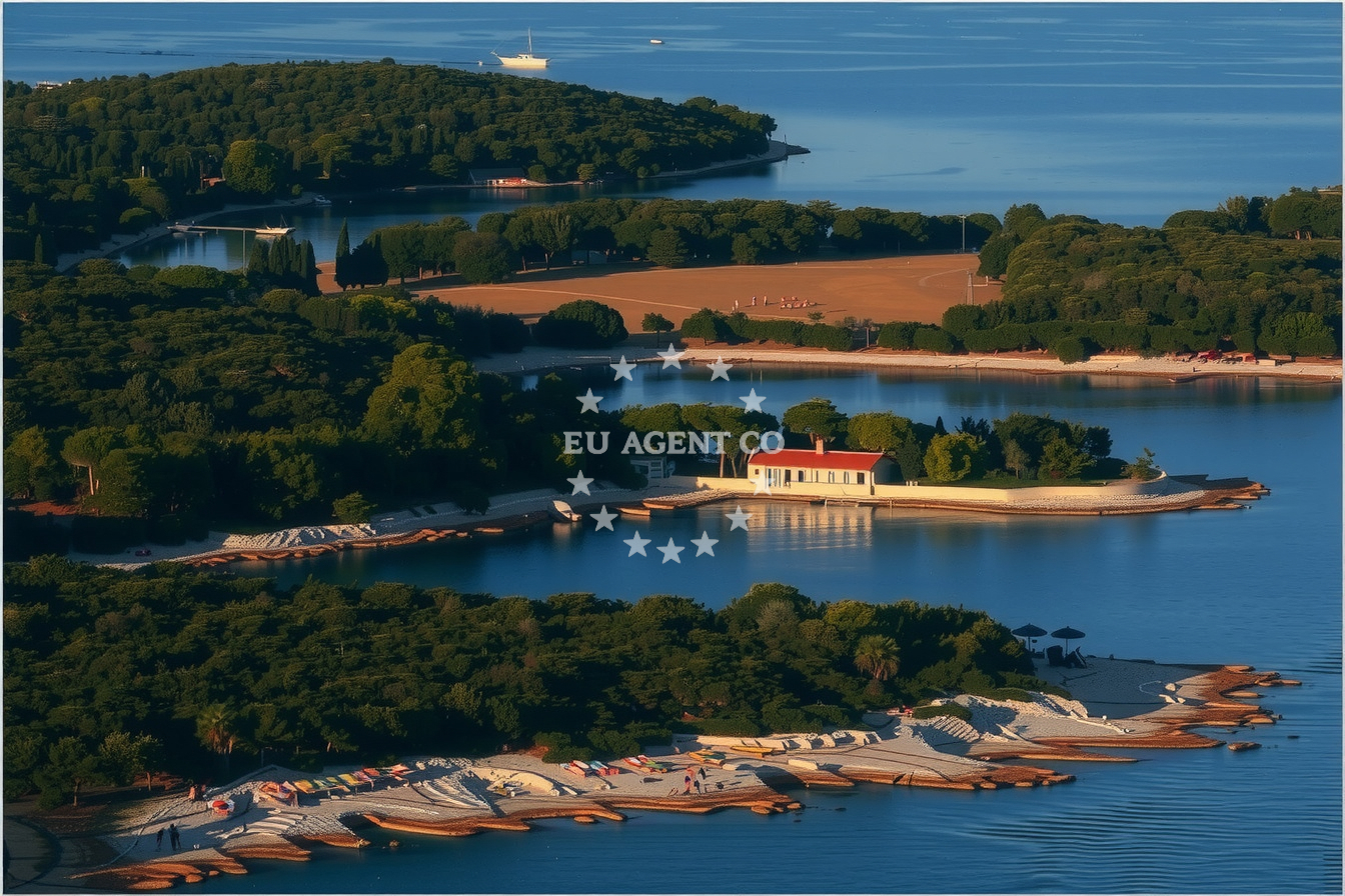 Additional view of Jetty buoy field in Jetty on the island Veli Brijun, Istria and Kvarner, Croatia photo 5