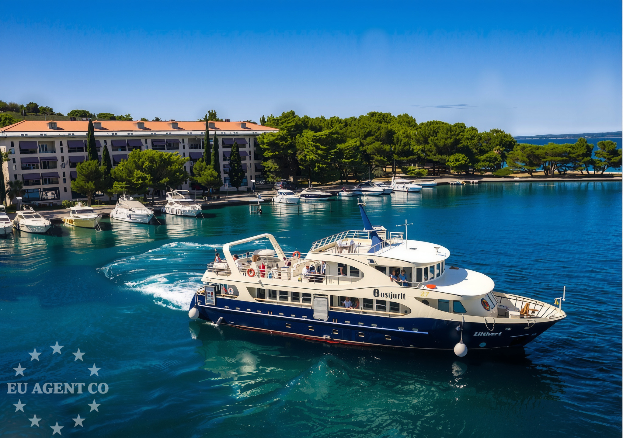 Additional view of Jetty buoy field in Jetty on the island Veli Brijun, Istria and Kvarner, Croatia photo 5