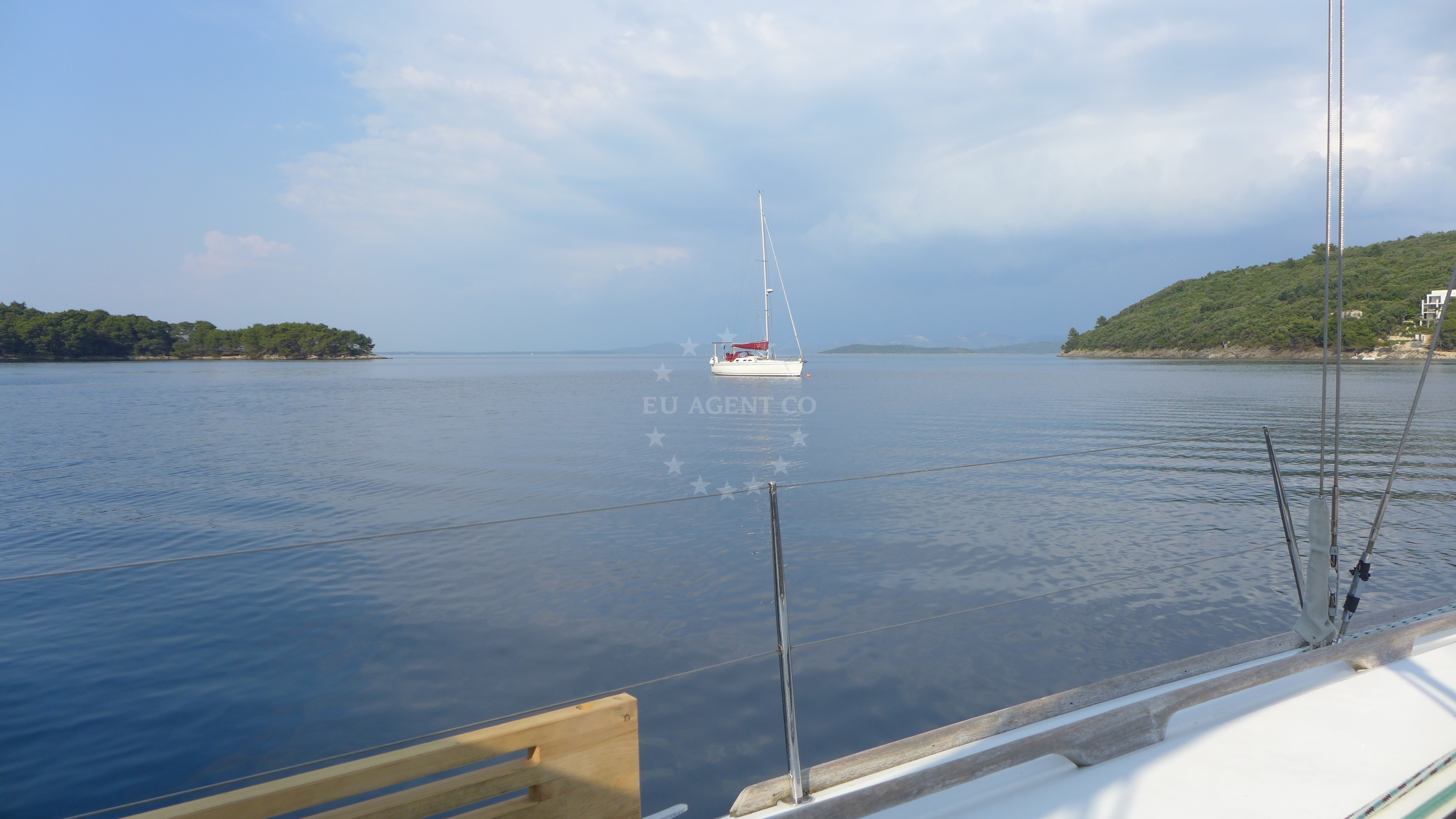 Nautical reference point near Brbinj Harbour, Dugi Otok