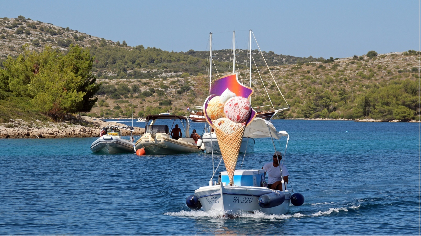 Additional view of Buoy field in Buoy field on the island Dugi Otok, North Dalmatia, Croatia photo 6