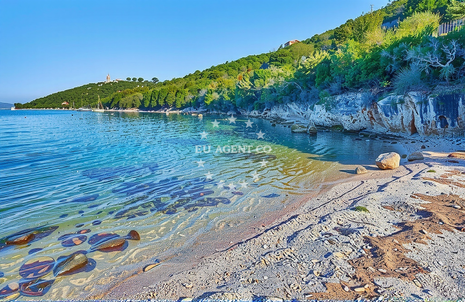 Bokasin Bay near Dragove Quay, Dugi Otok