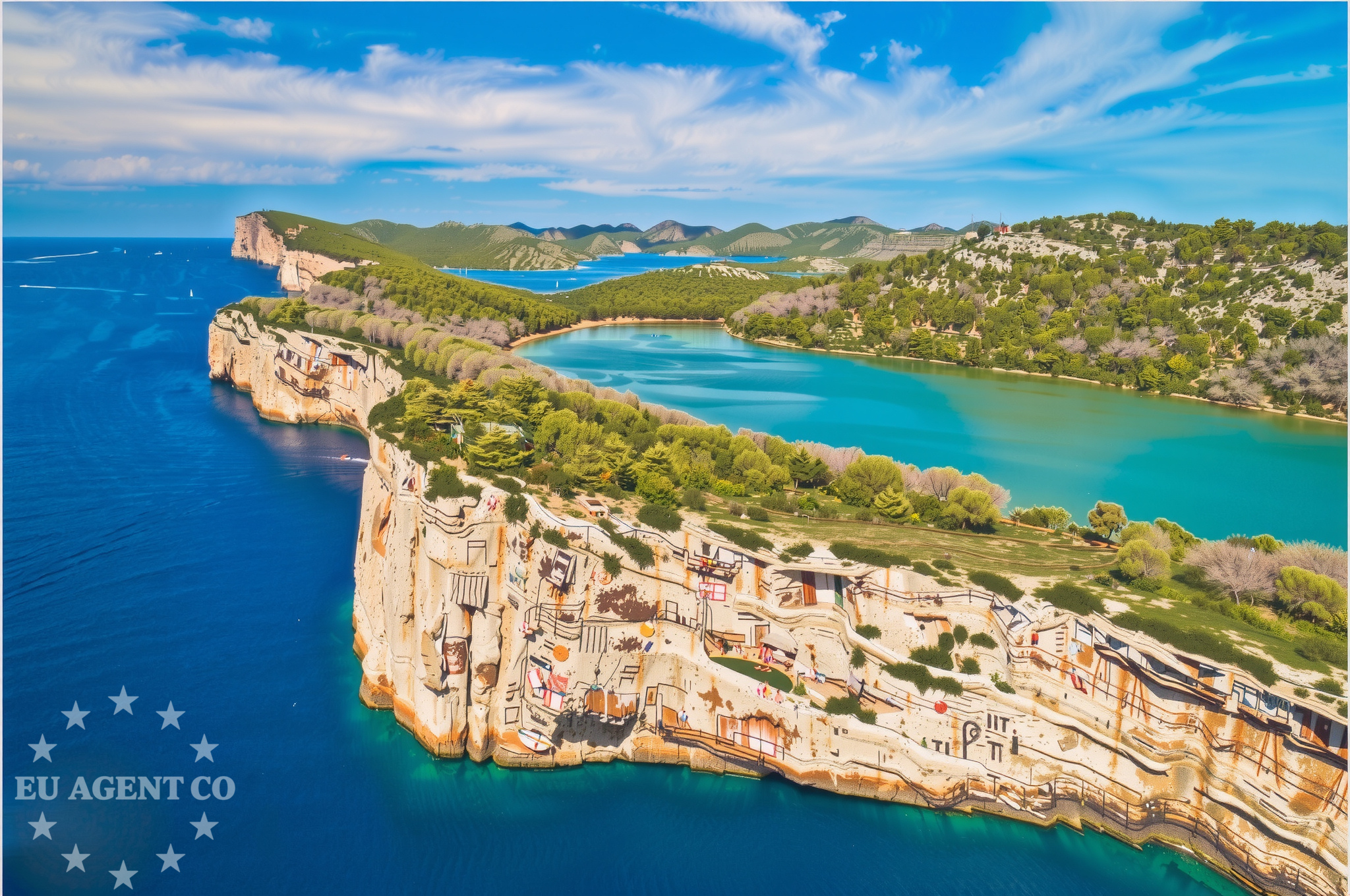 Additional view of Jetty buoy field in Jetty on the island Dugi Otok, North Dalmatia, Croatia photo 5