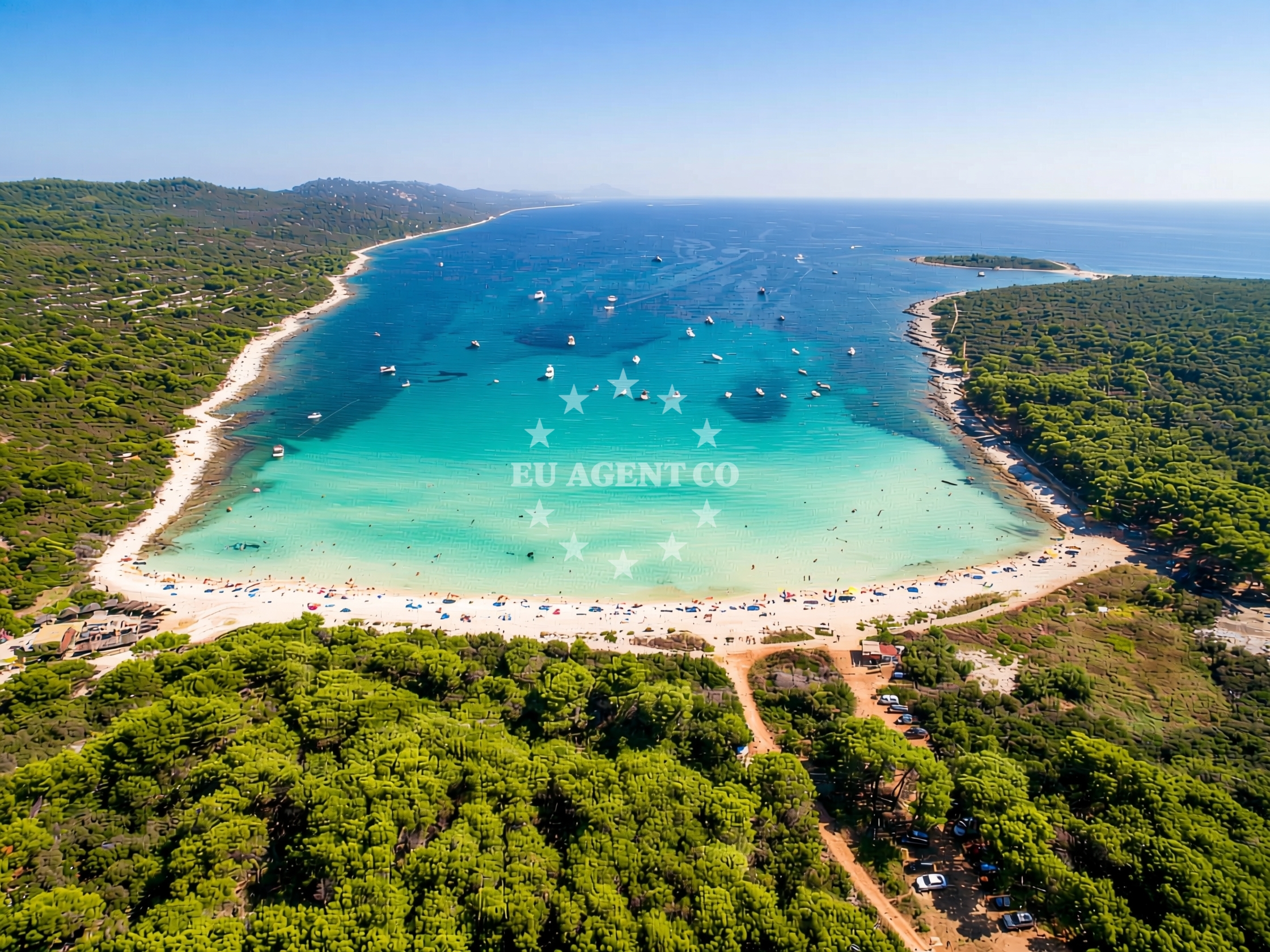 Additional view of Jetty buoy field in Jetty on the island Dugi Otok, North Dalmatia, Croatia photo 8